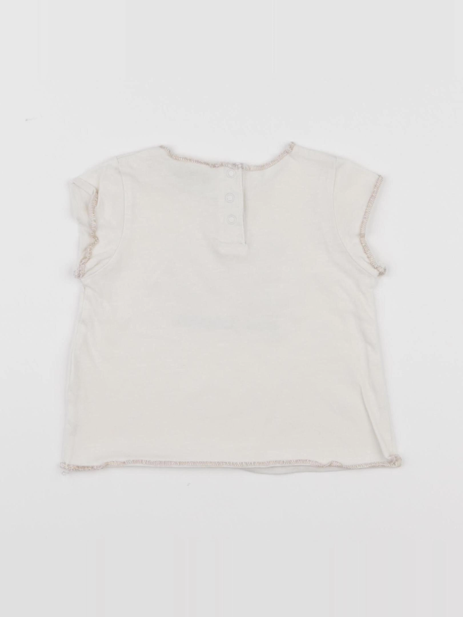 Tape à l'oeil - tee-shirt beige - 6 mois