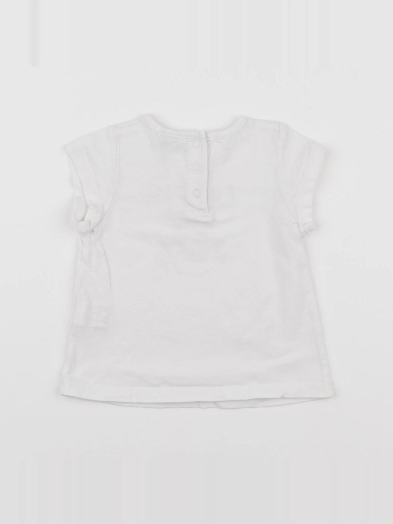 Tape à l'oeil - tee-shirt blanc - 6 mois