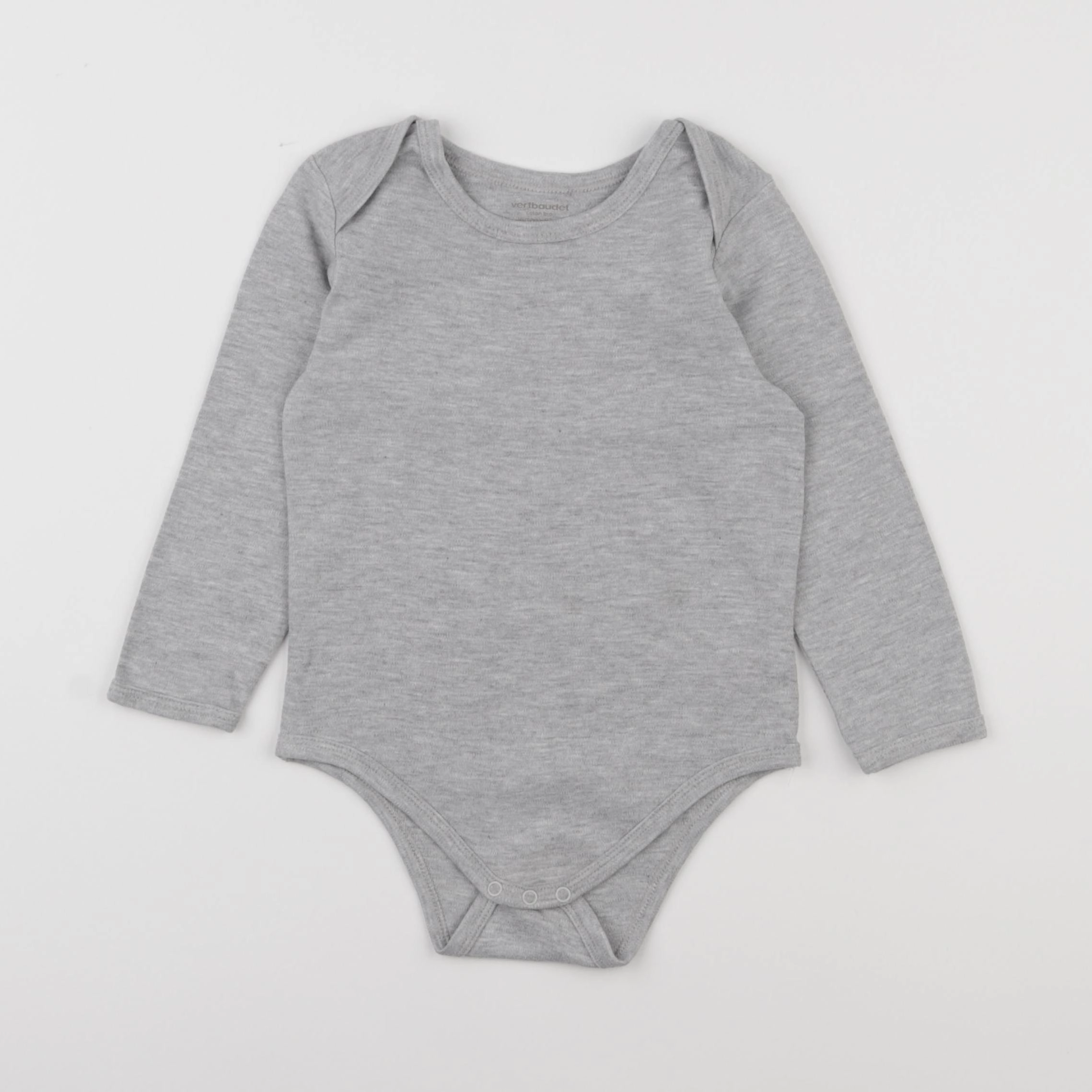 Vertbaudet - body gris - 36 mois
