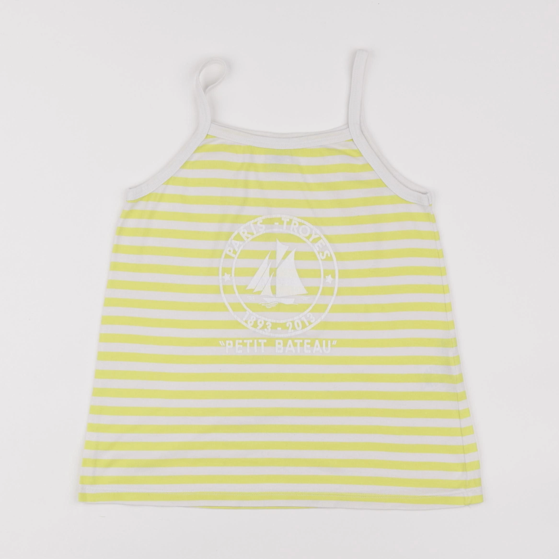 Petit Bateau - maillot de corps jaune - 10 ans