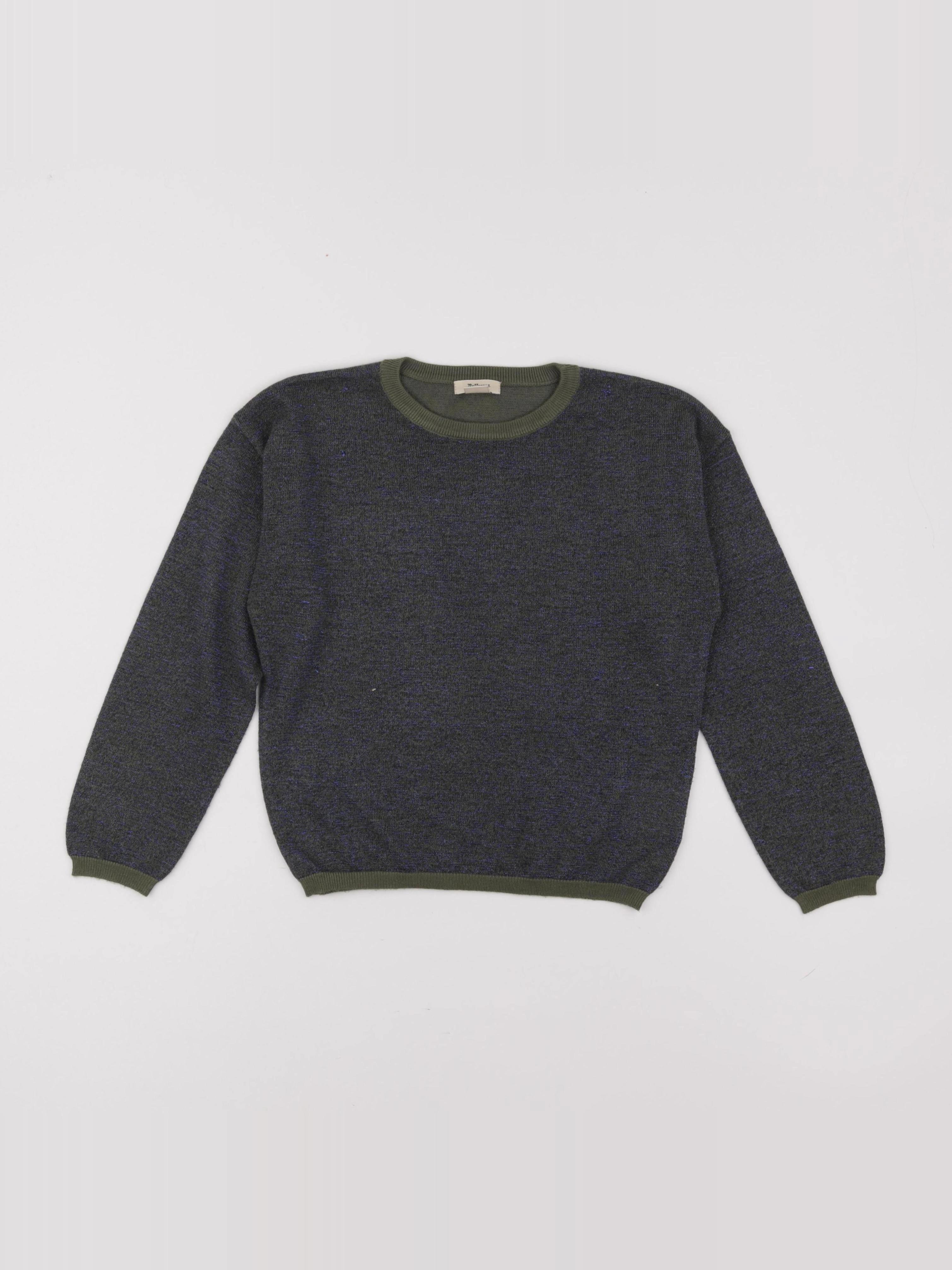 Bellerose - pull vert, bleu - 8 ans