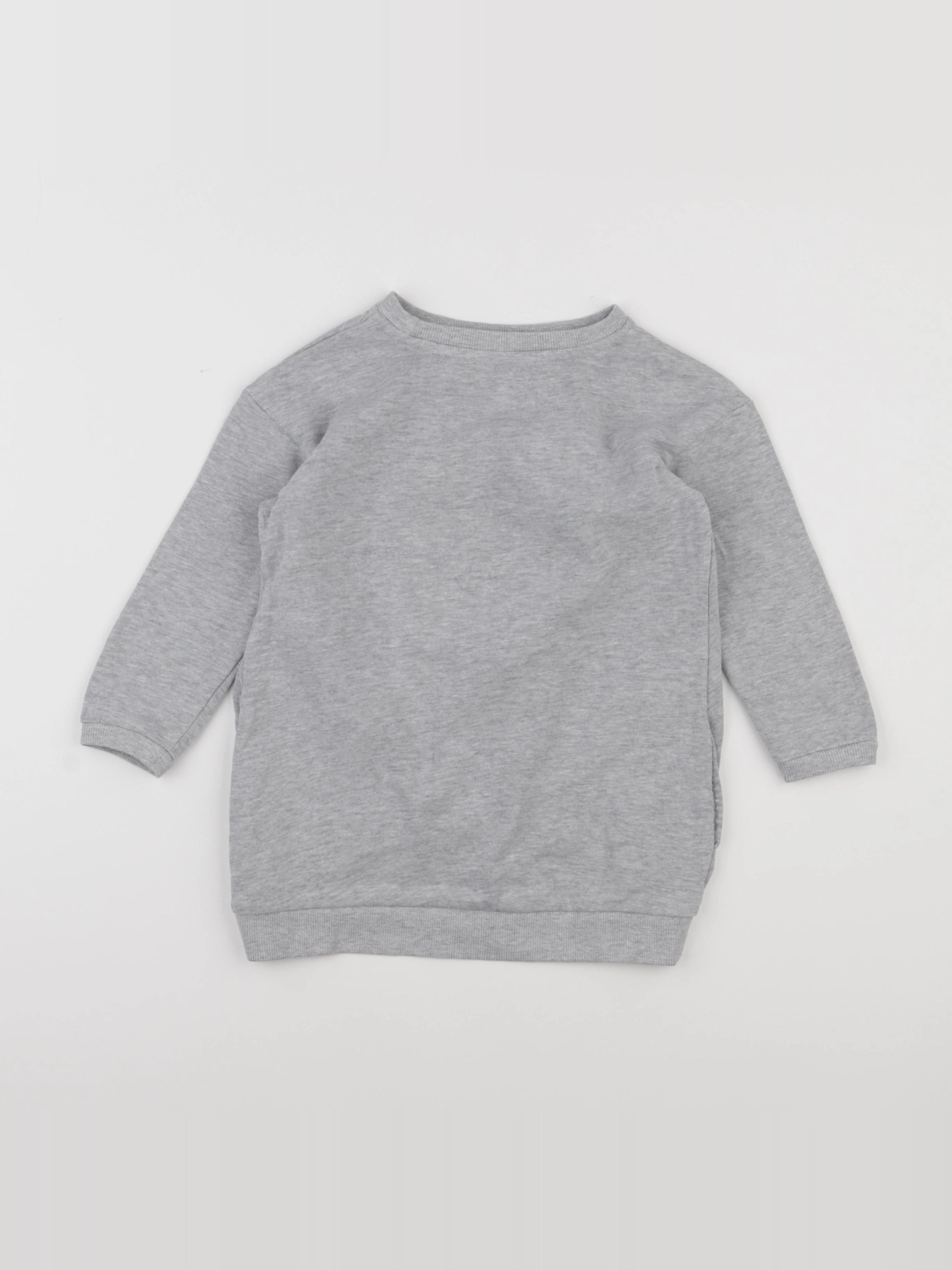 Vertbaudet - robe gris - 4 ans