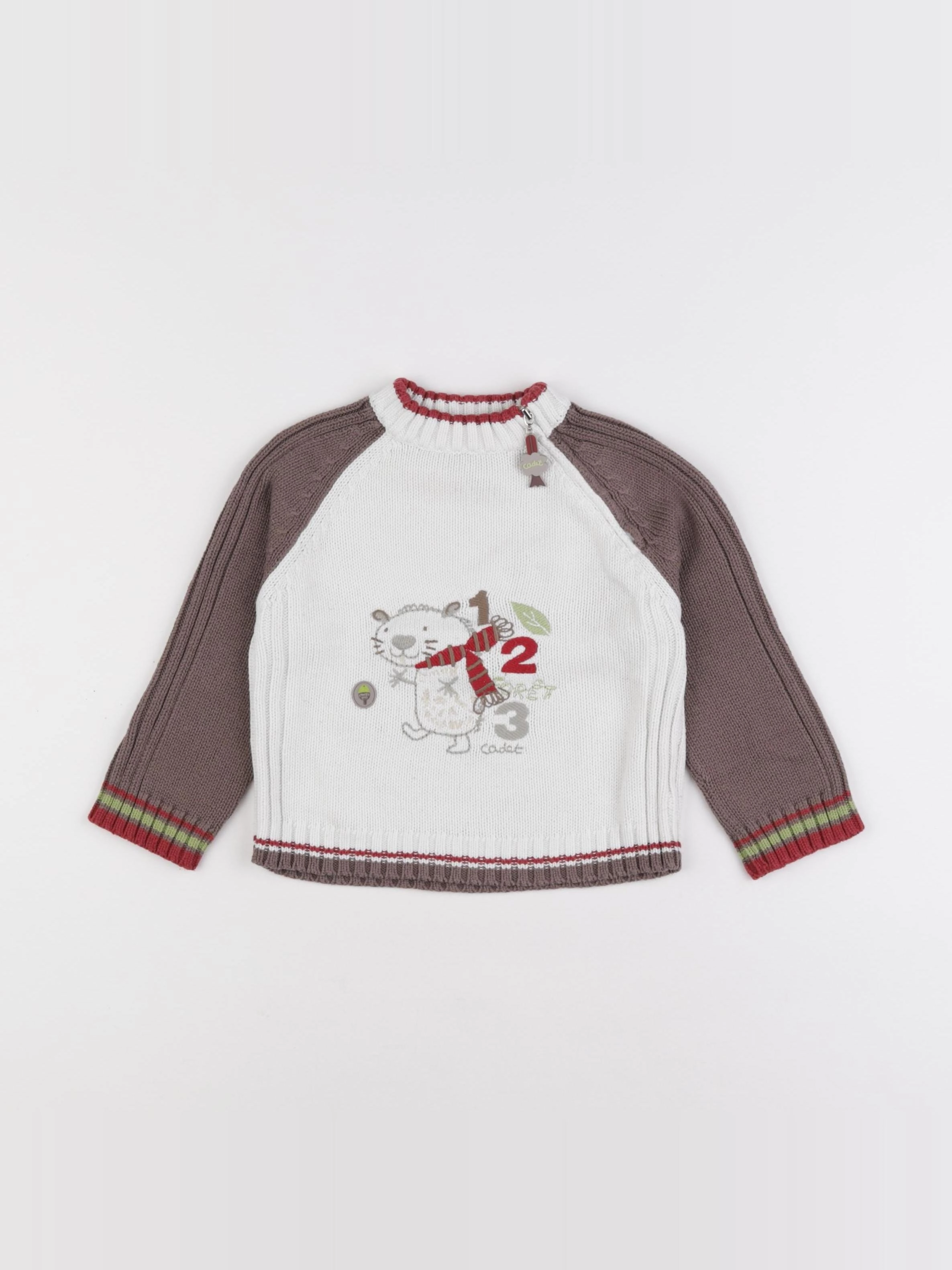 Cadet Rousselle - pull beige - 18 mois