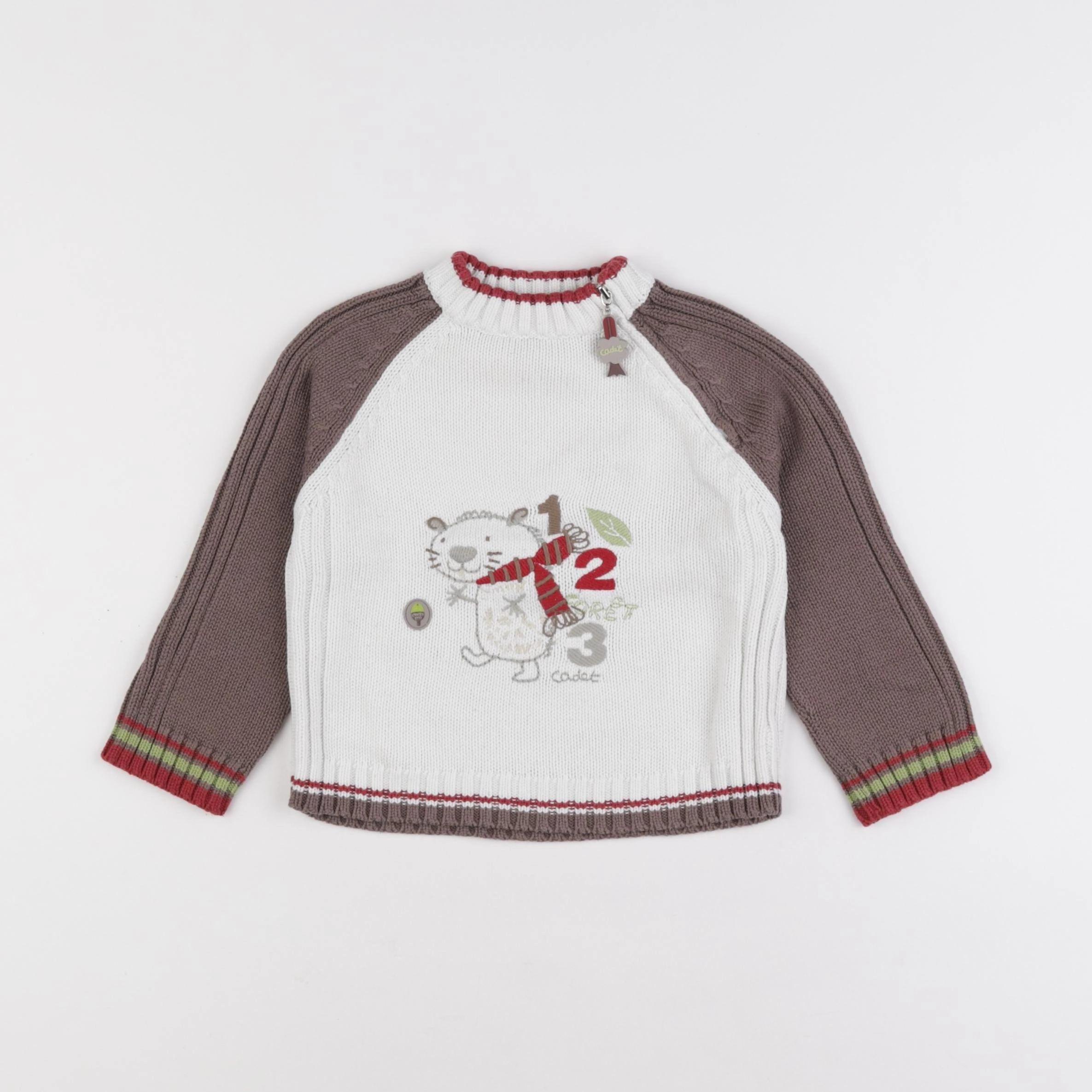 Cadet Rousselle - pull beige - 18 mois