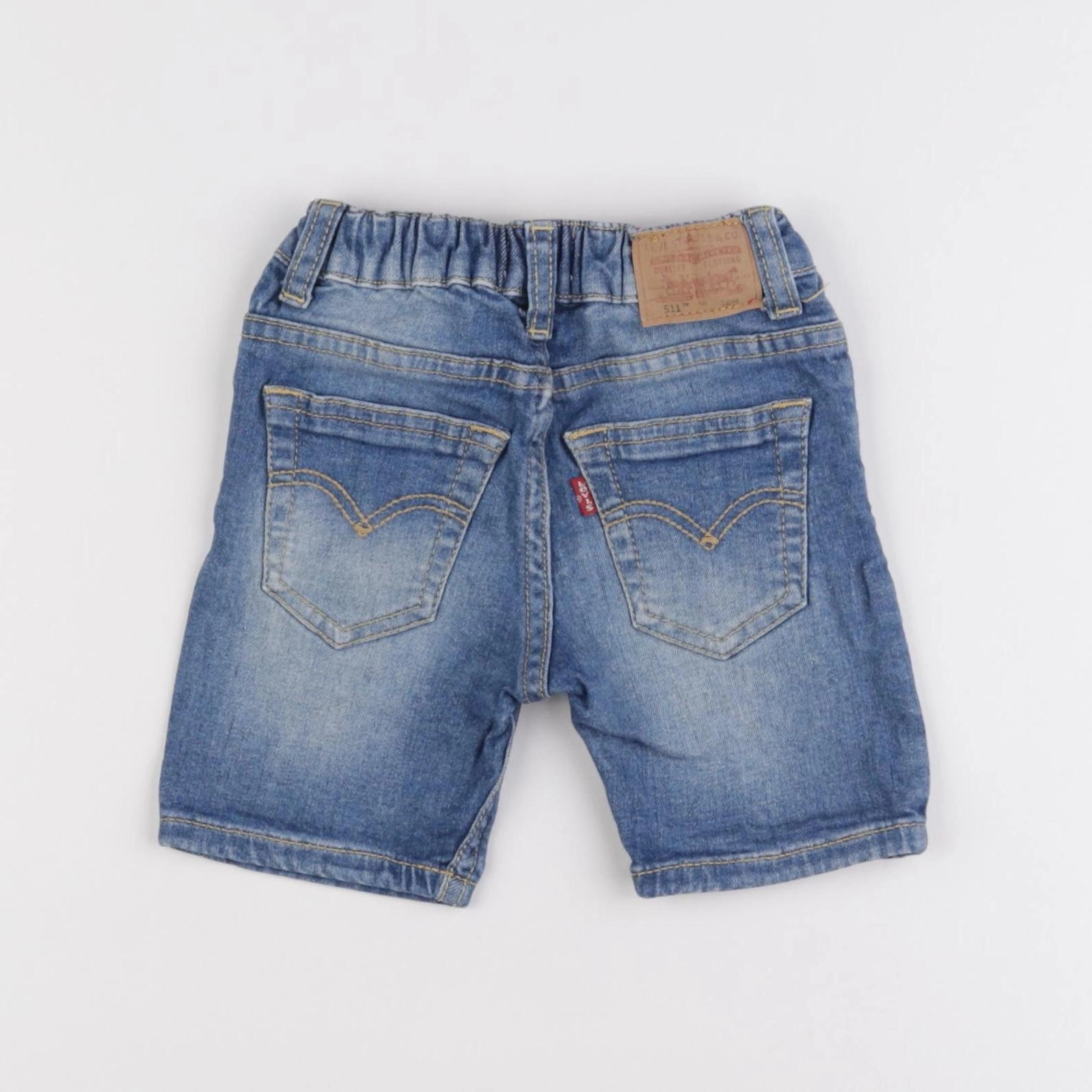 Levi's - short bleu - 18 mois