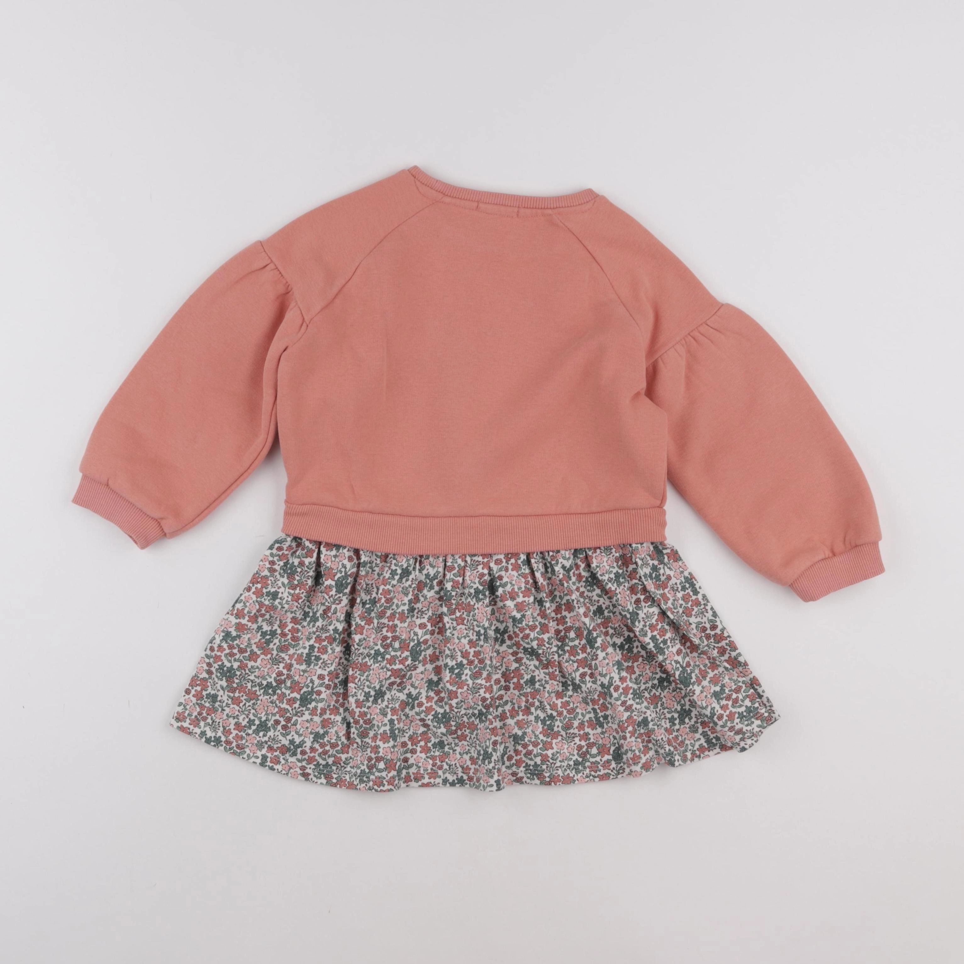 Vertbaudet - robe rose - 3 ans