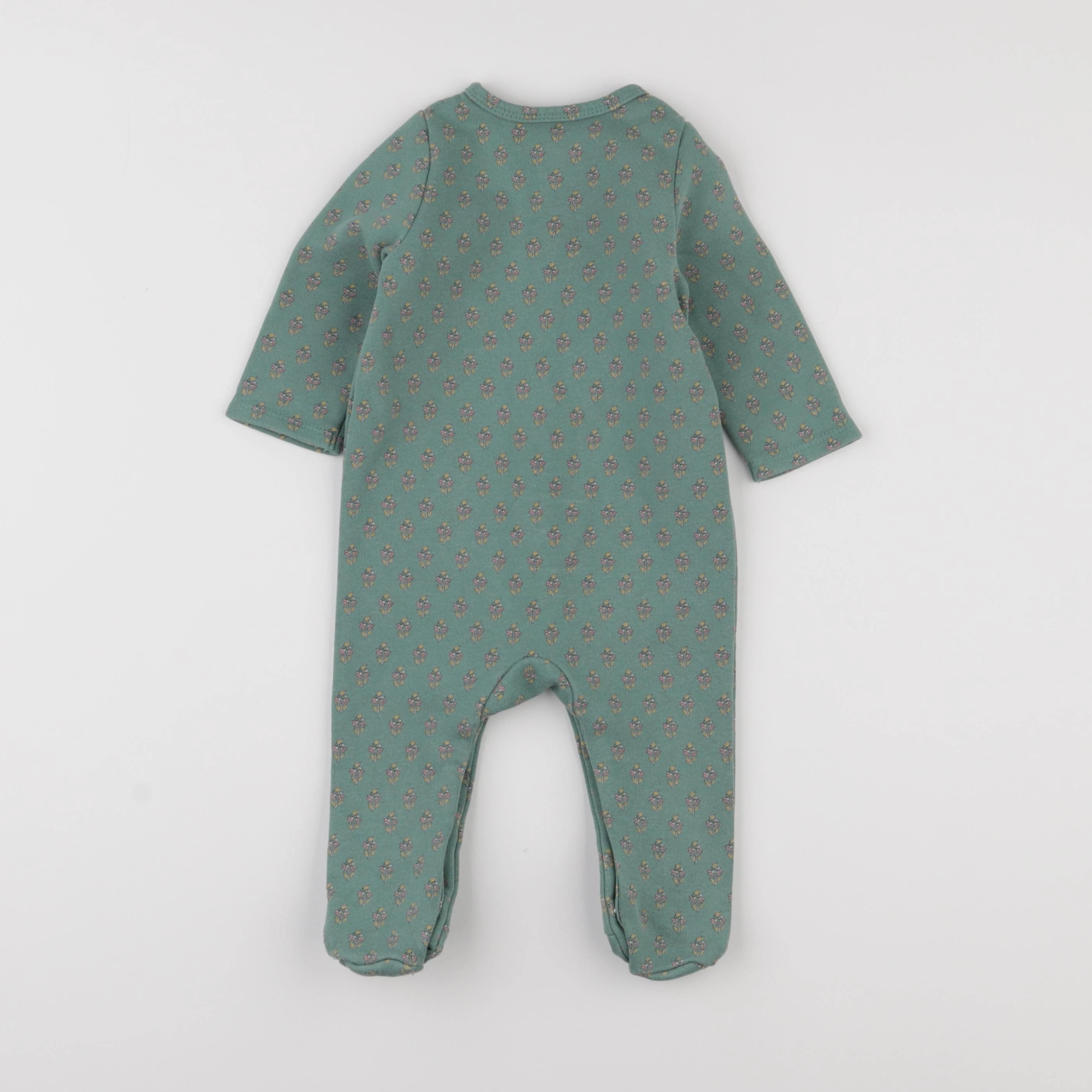 Tape à l'oeil - pyjama coton vert - 6 mois