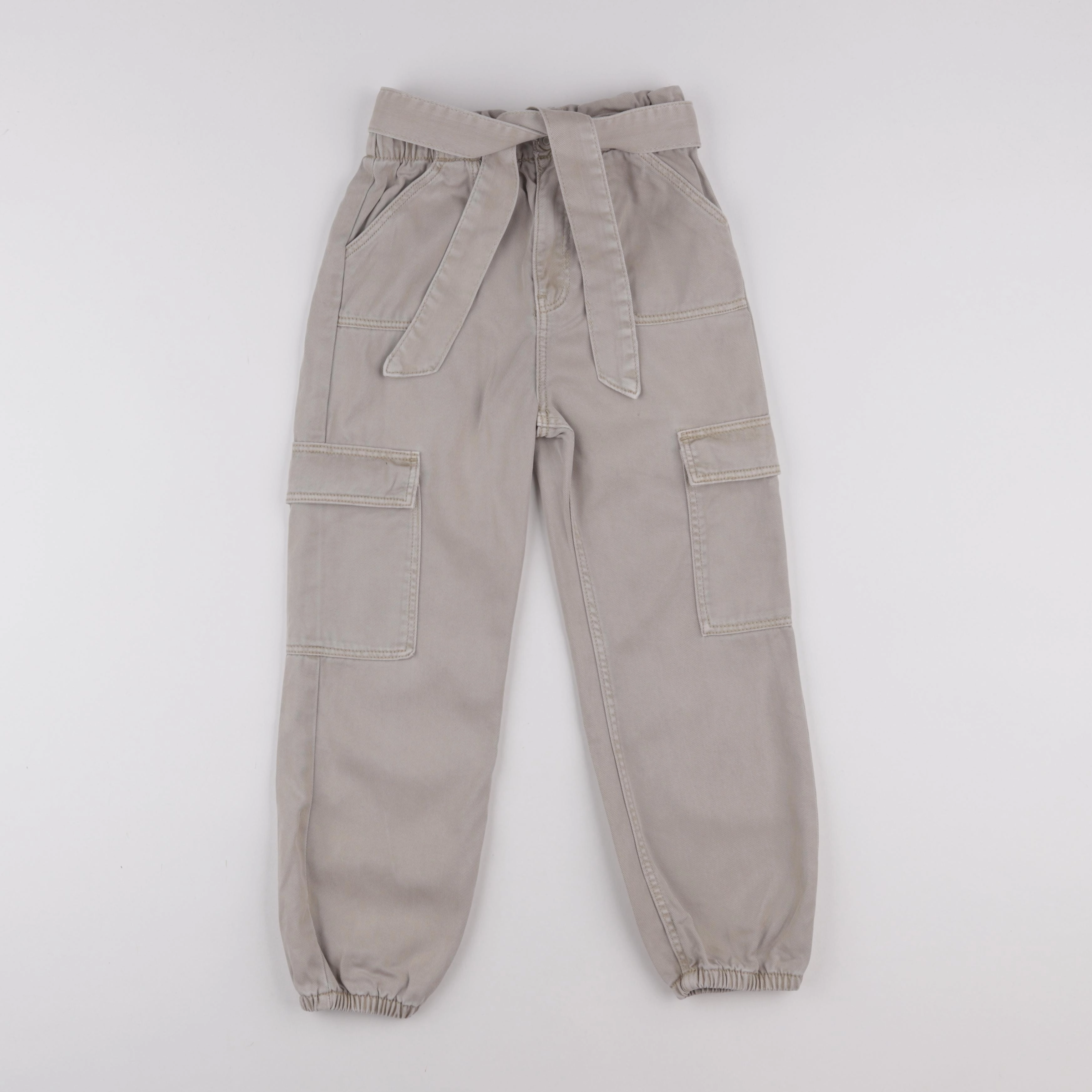 Vertbaudet - jean beige - 8 ans