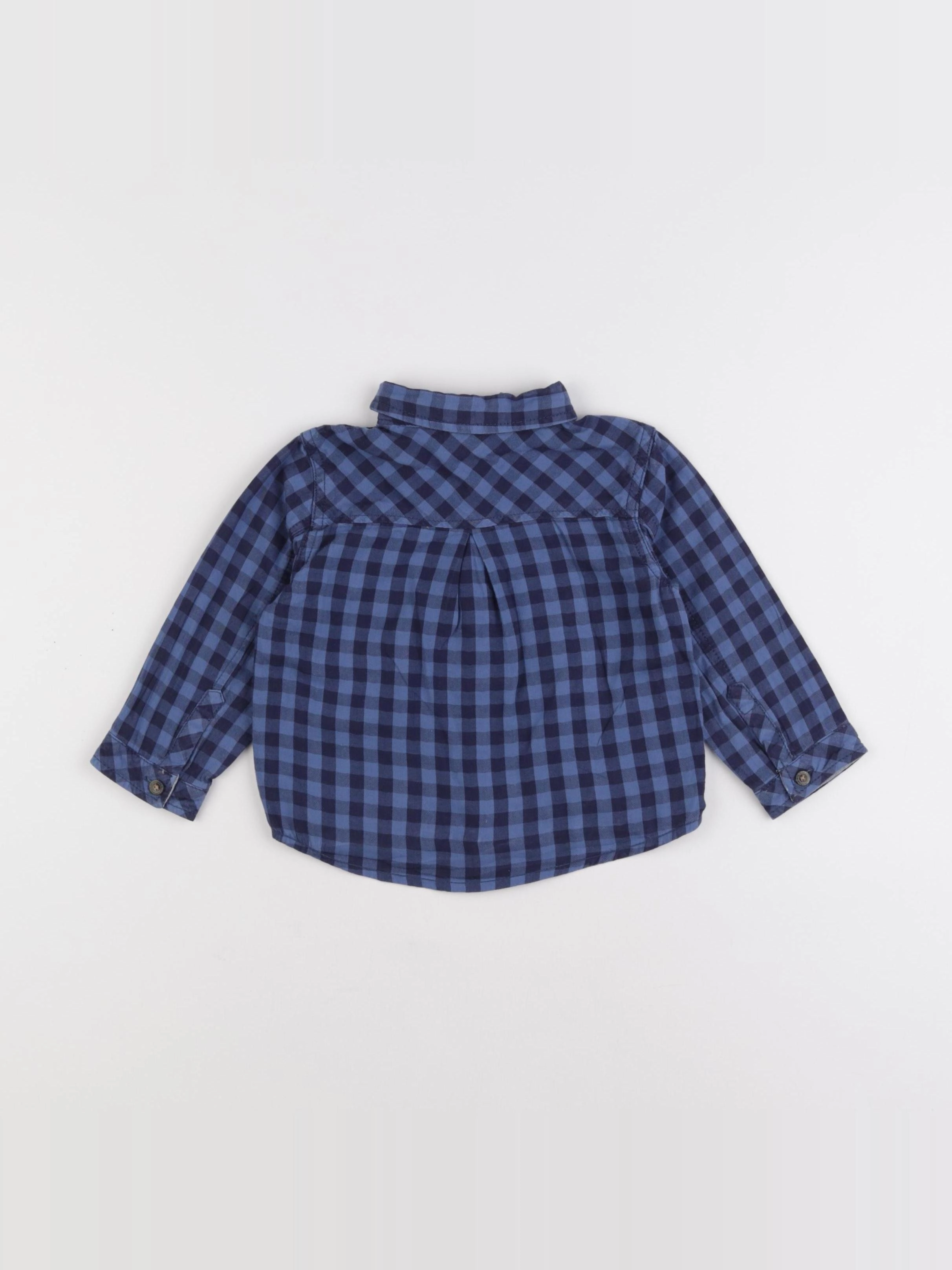Cadet Rousselle - chemise bleu - 18 mois