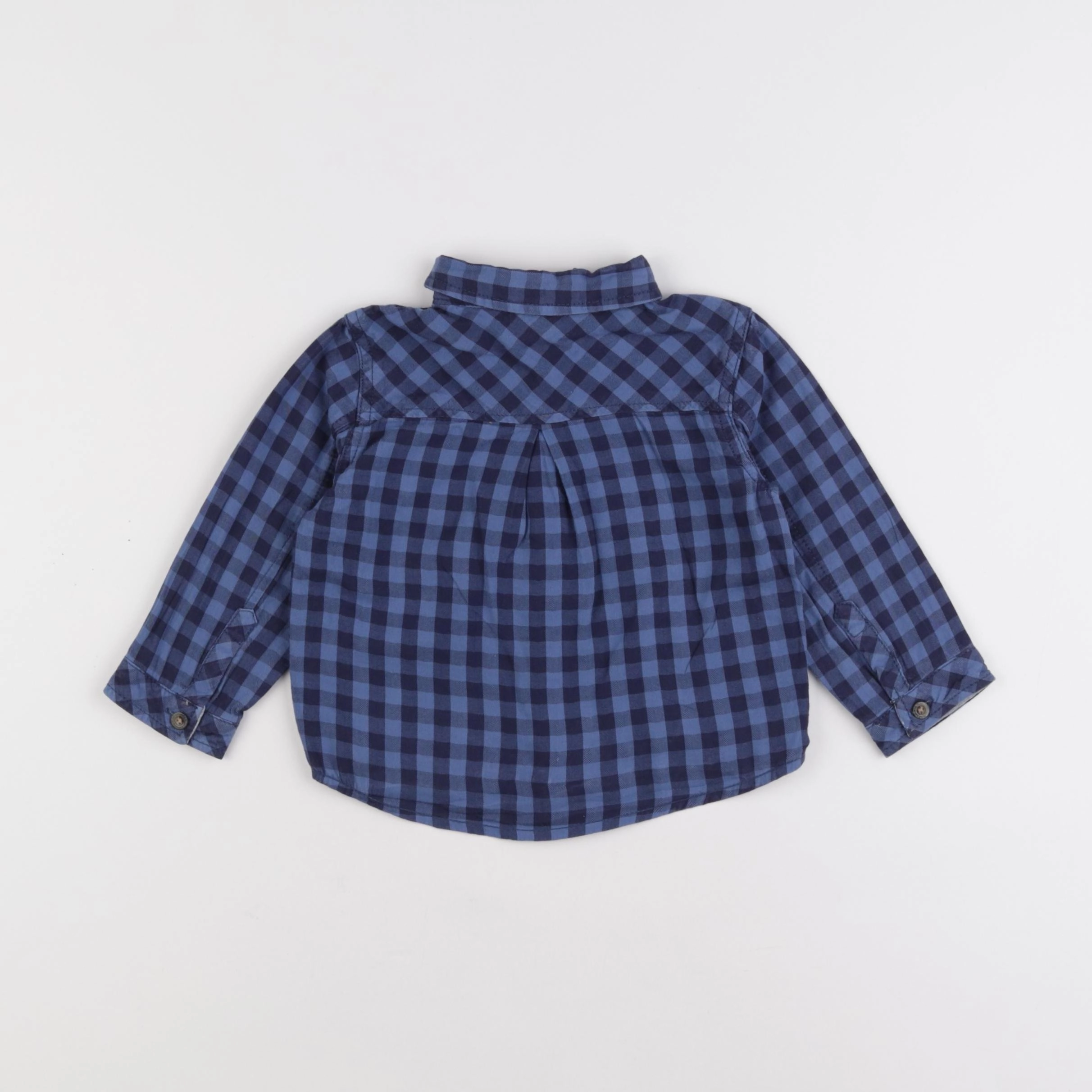 Cadet Rousselle - chemise bleu - 18 mois