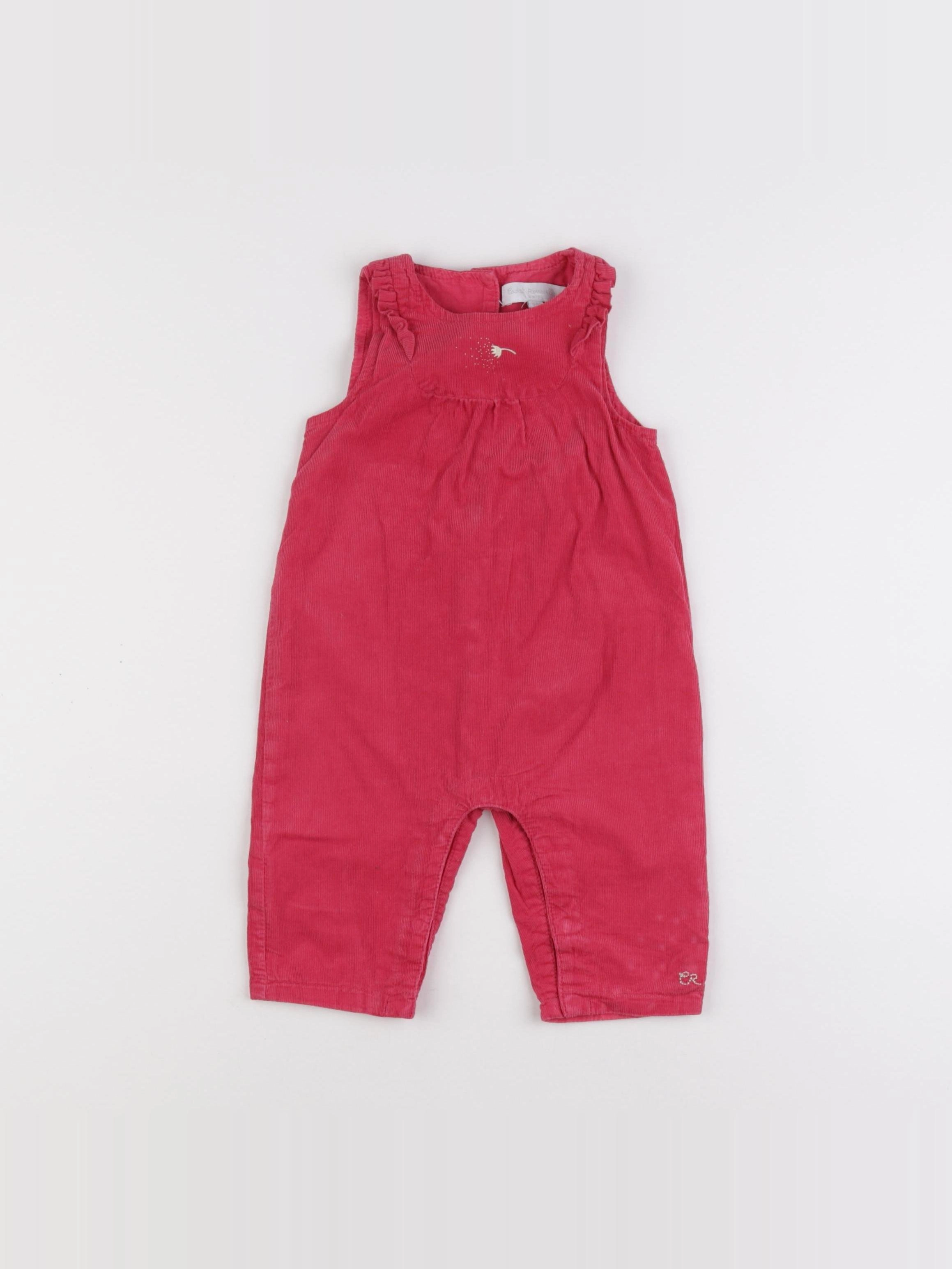 Cadet Rousselle - combinaison rose - 6 mois
