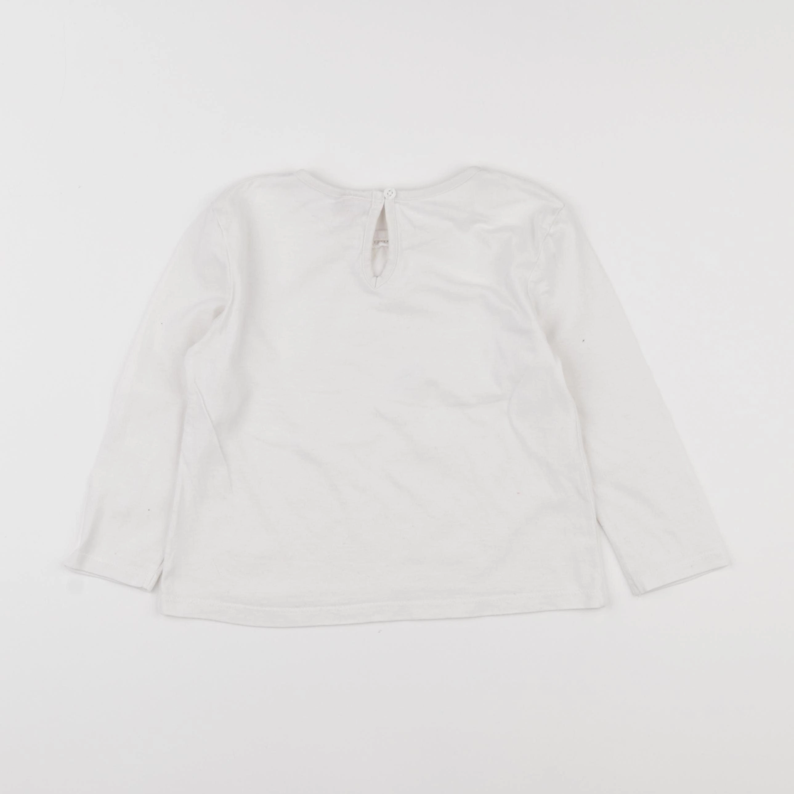 Tape à l'oeil - tee-shirt blanc - 2/3 ans