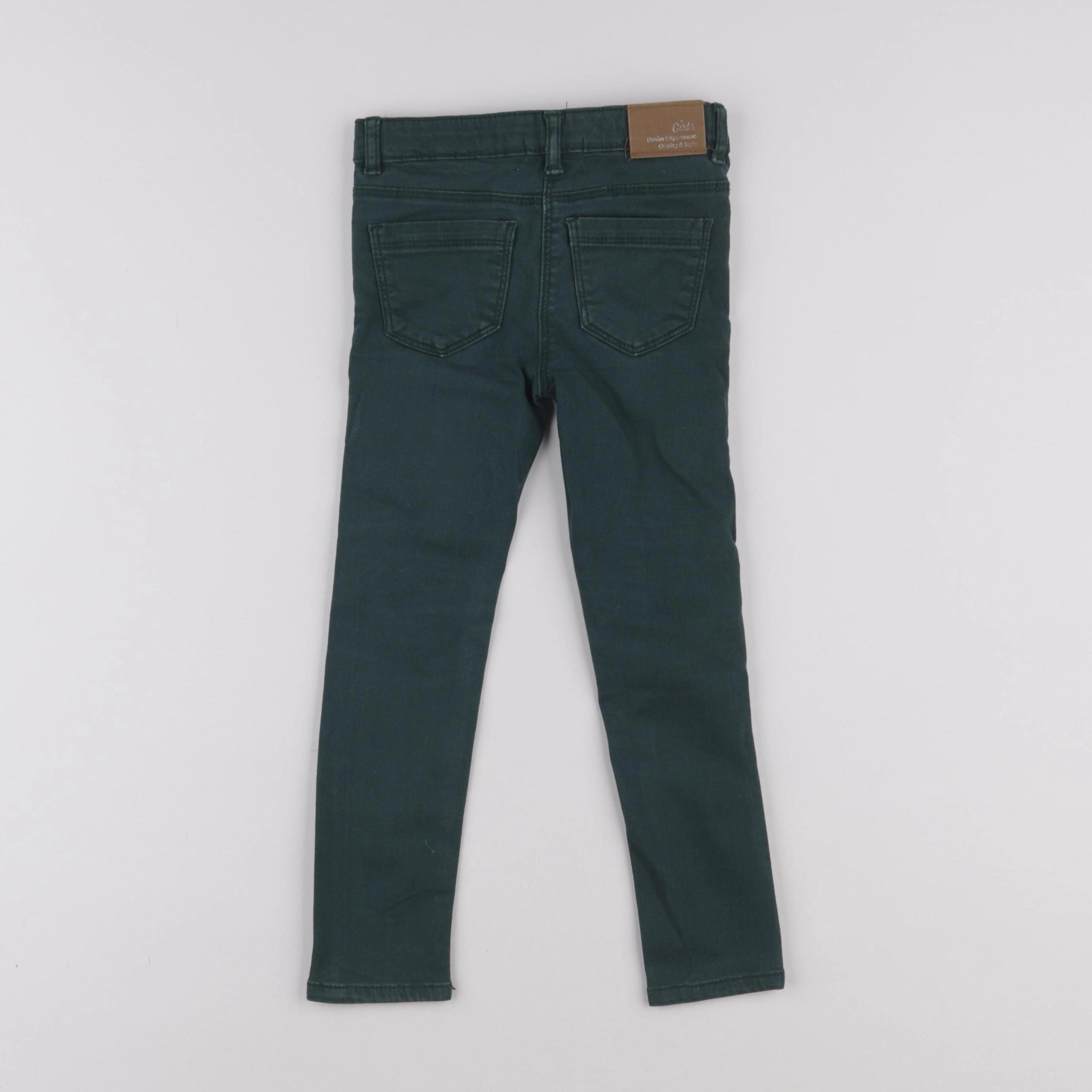 Vertbaudet - jean vert - 4 ans
