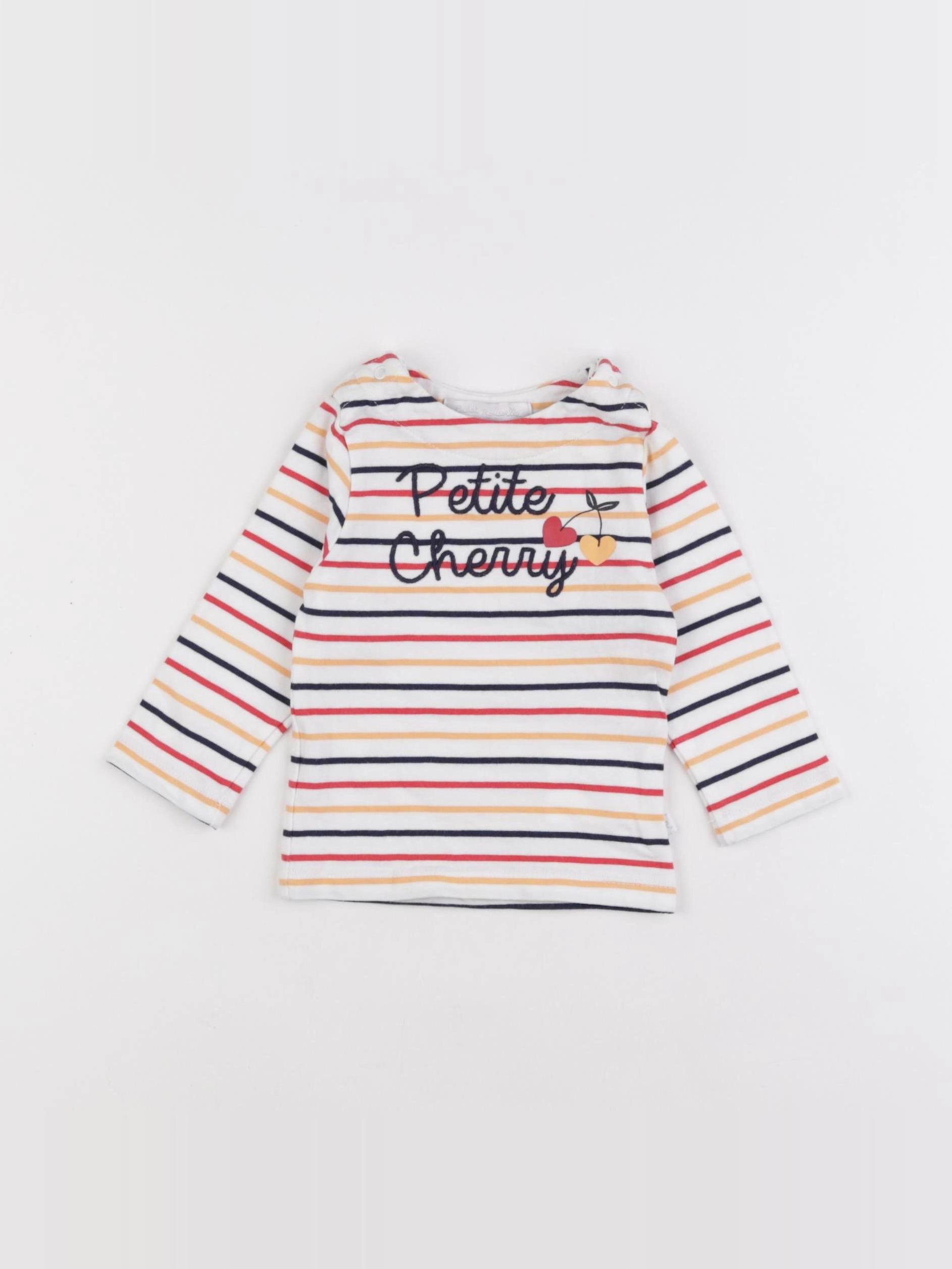 Cadet Rousselle - tee-shirt multicolore - 6 mois