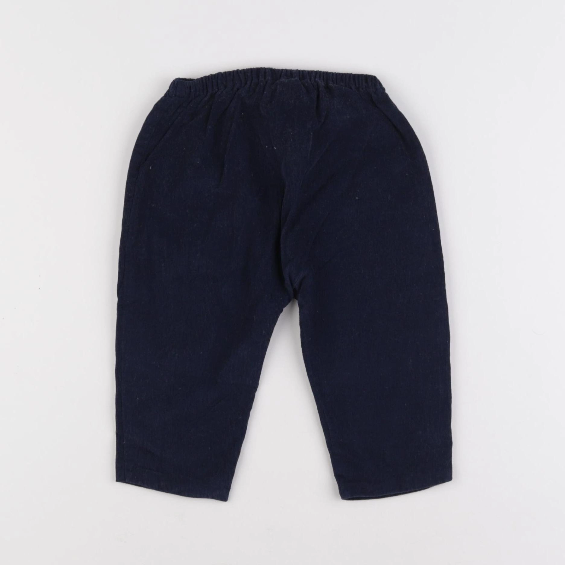 Cyrillus - pantalon bleu - 12 mois
