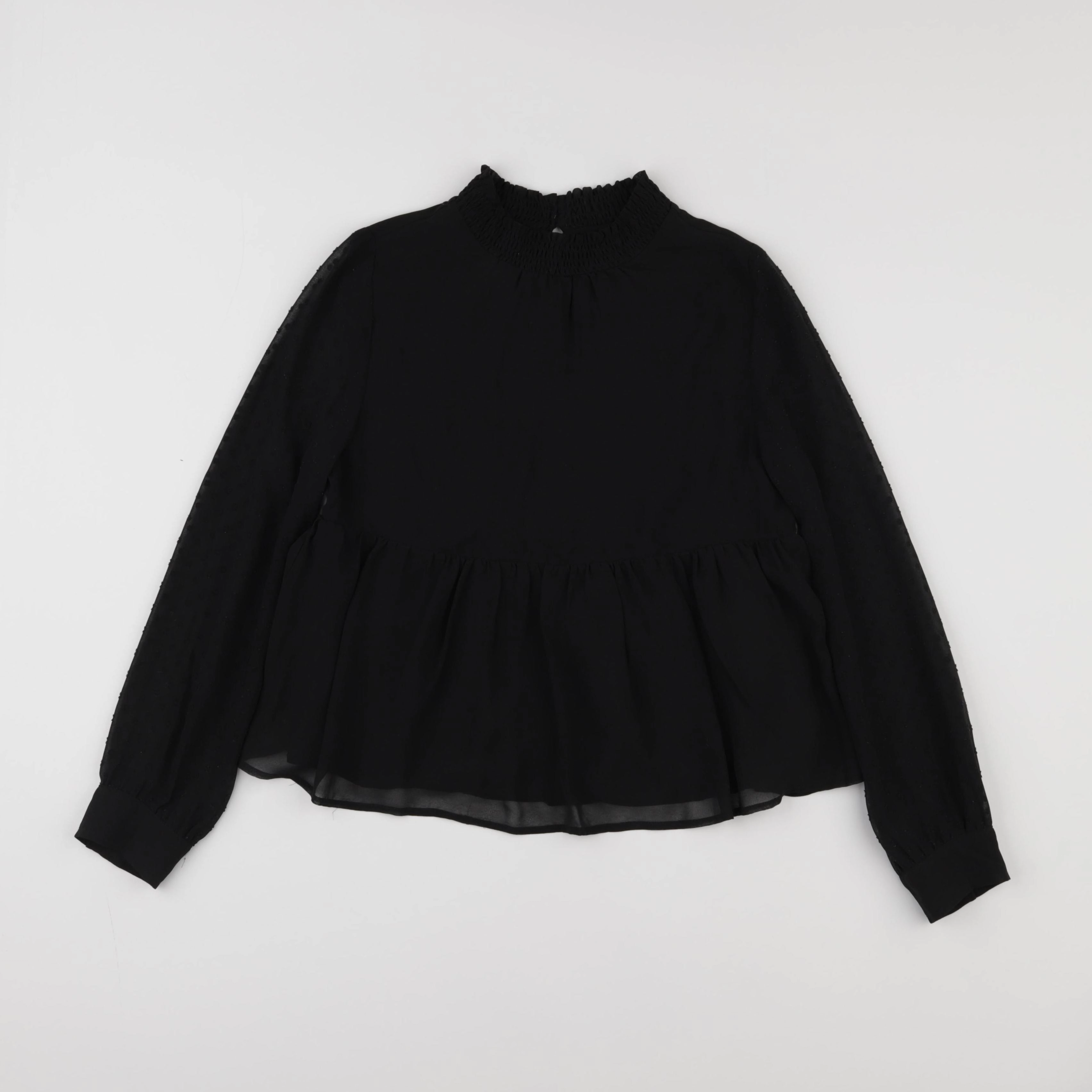 IKKS - blouse noir - 10 ans