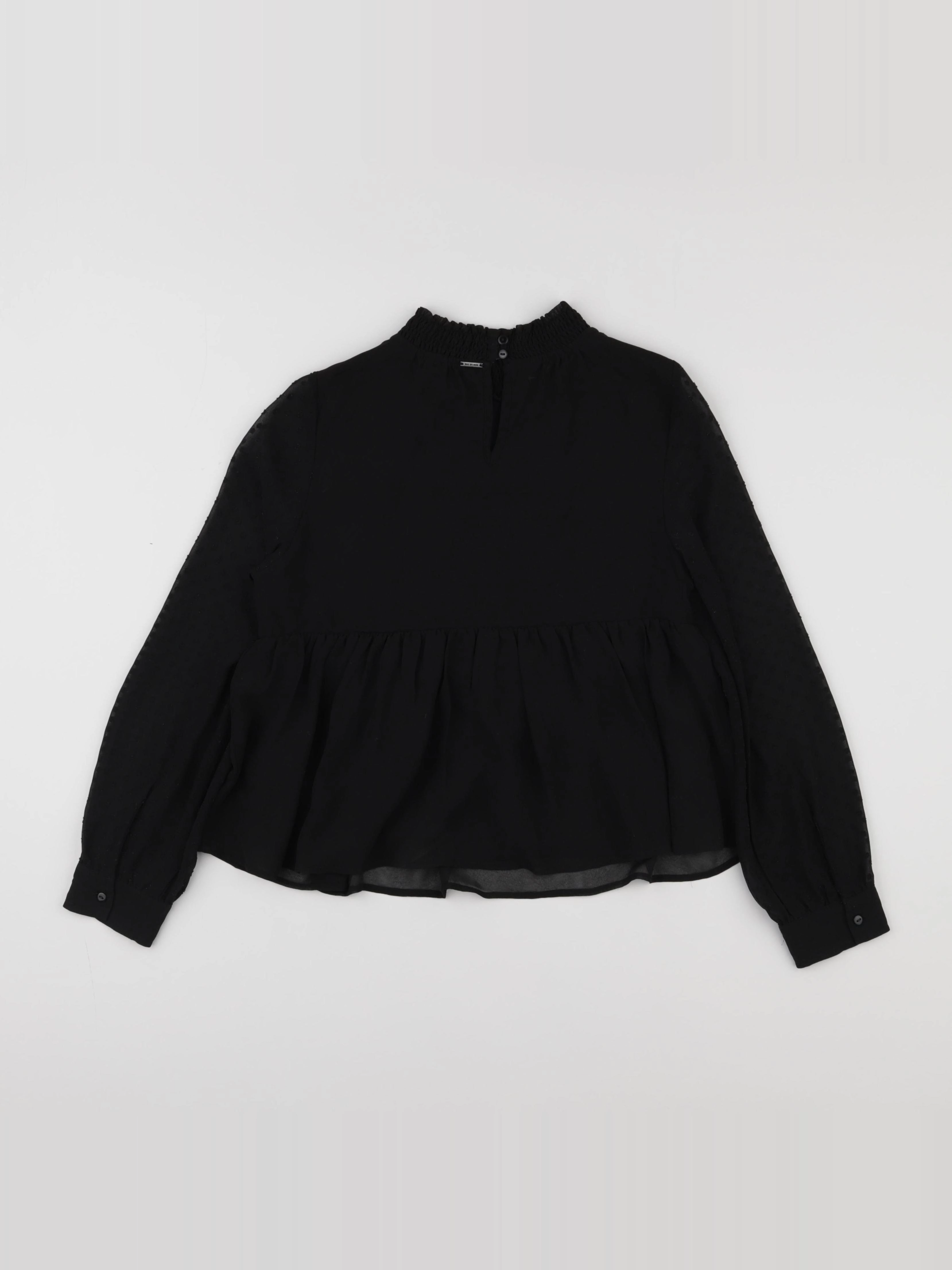IKKS - blouse noir - 10 ans