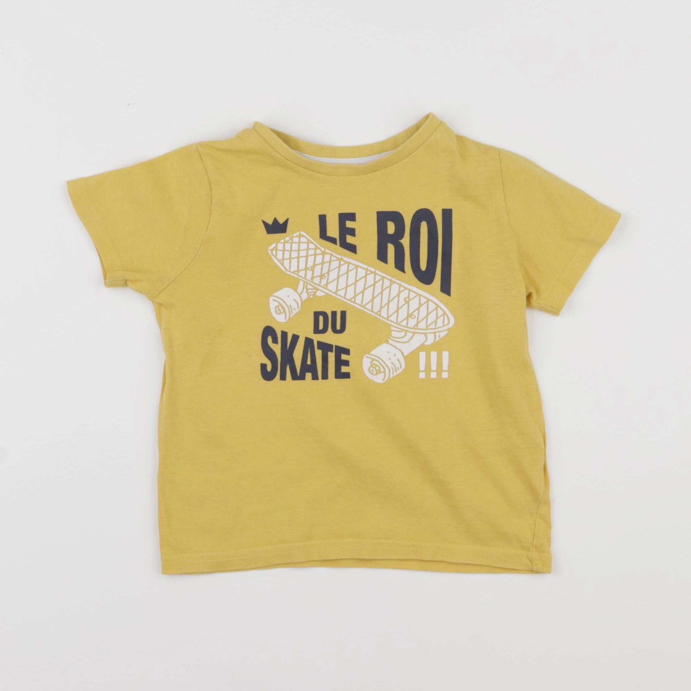 Vertbaudet - tee-shirt jaune - 3 ans