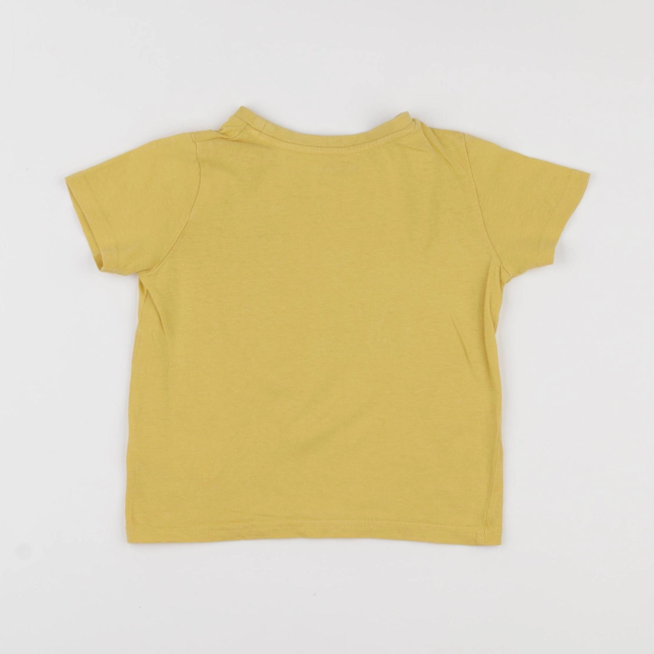 Vertbaudet - tee-shirt jaune - 3 ans