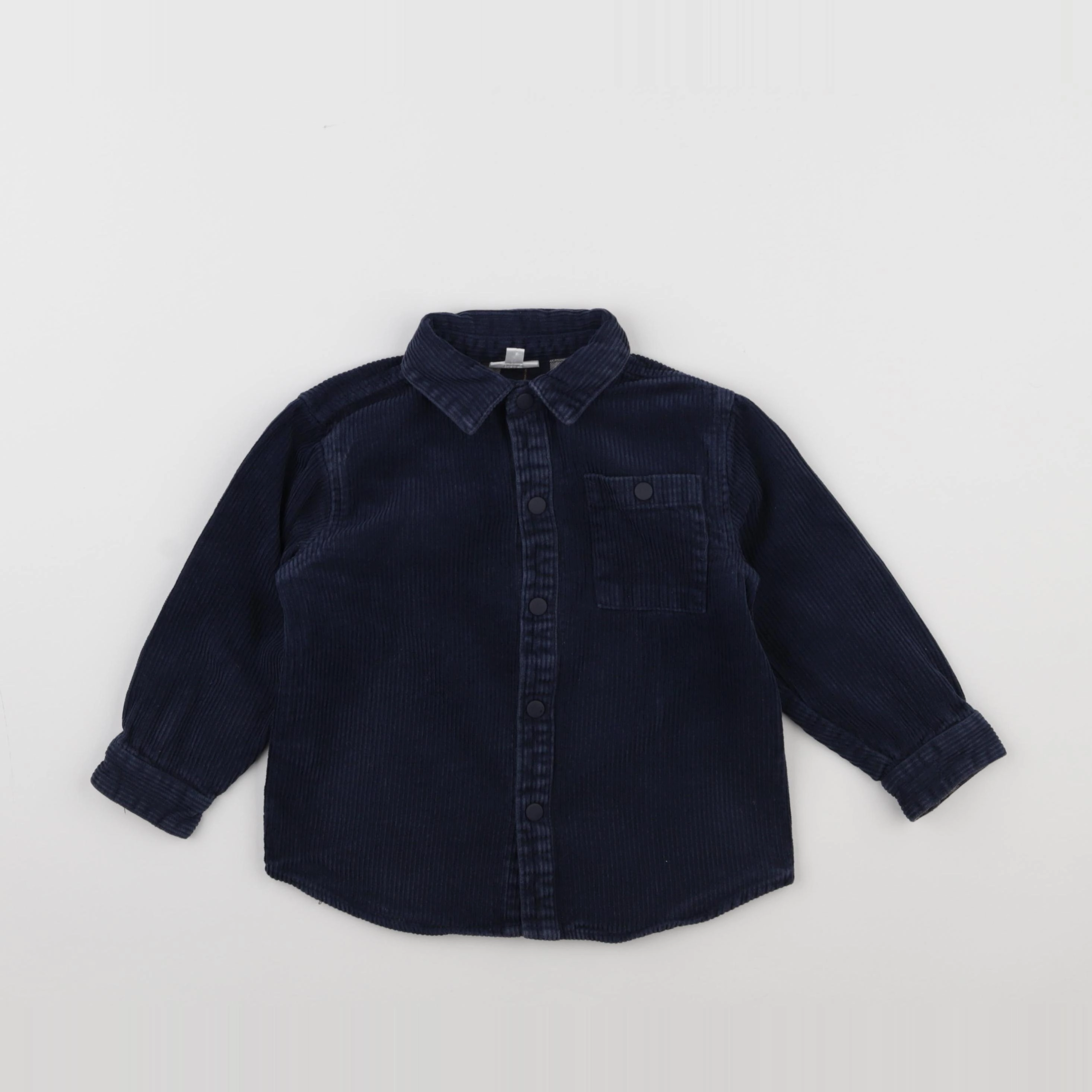 Vertbaudet - chemise bleu - 3 ans