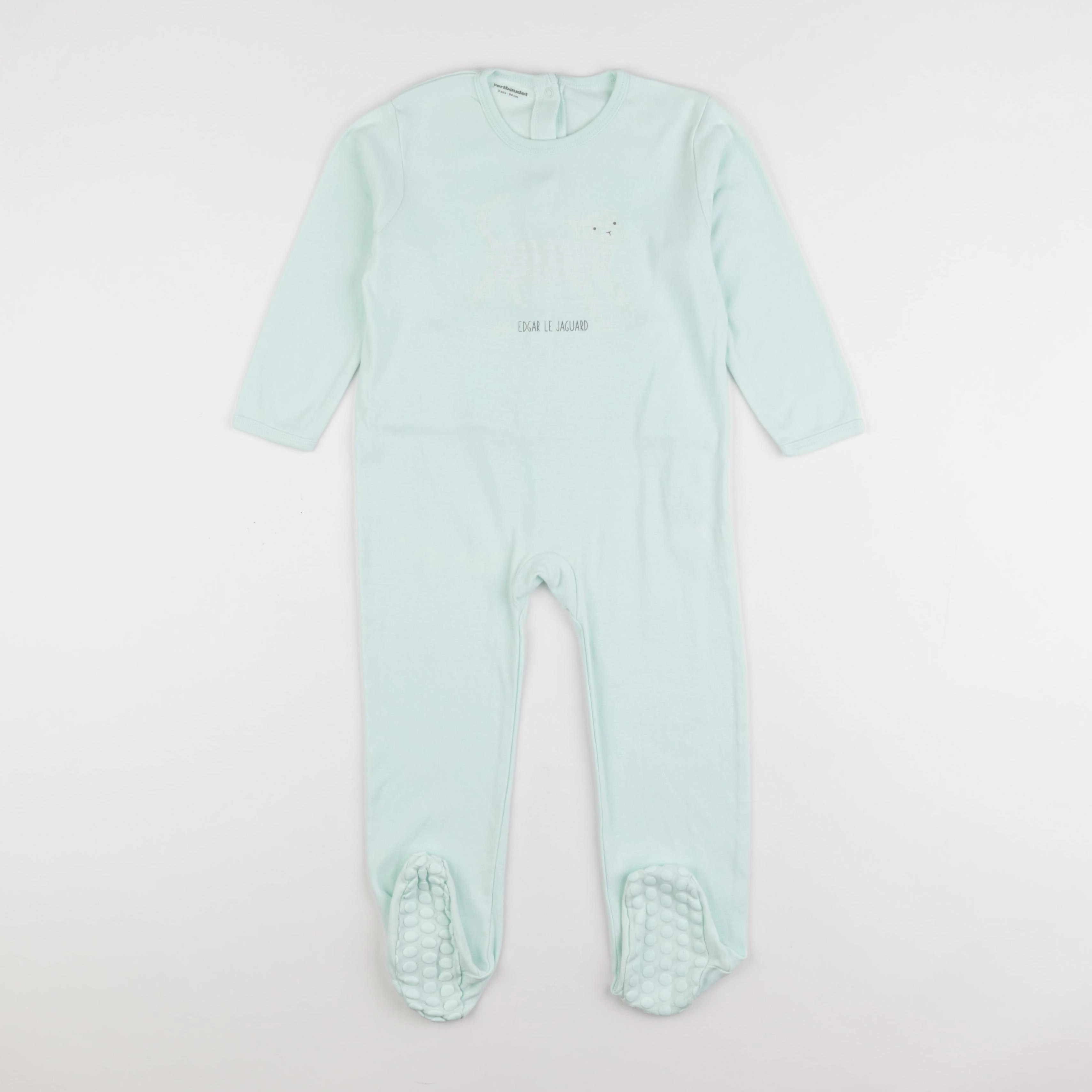 Vertbaudet - pyjama coton bleu - 3 ans