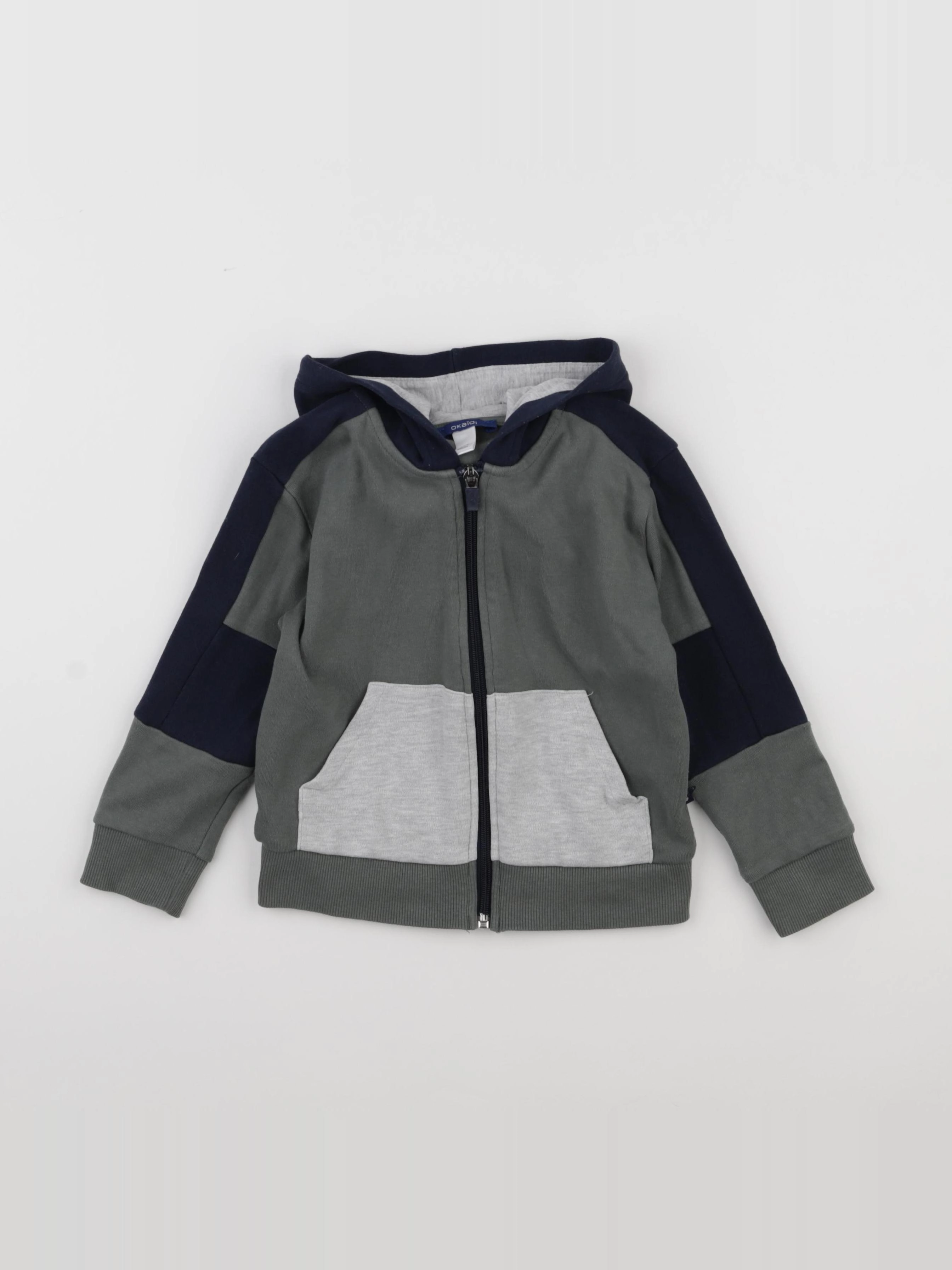 Okaidi - sweat vert - 3 ans