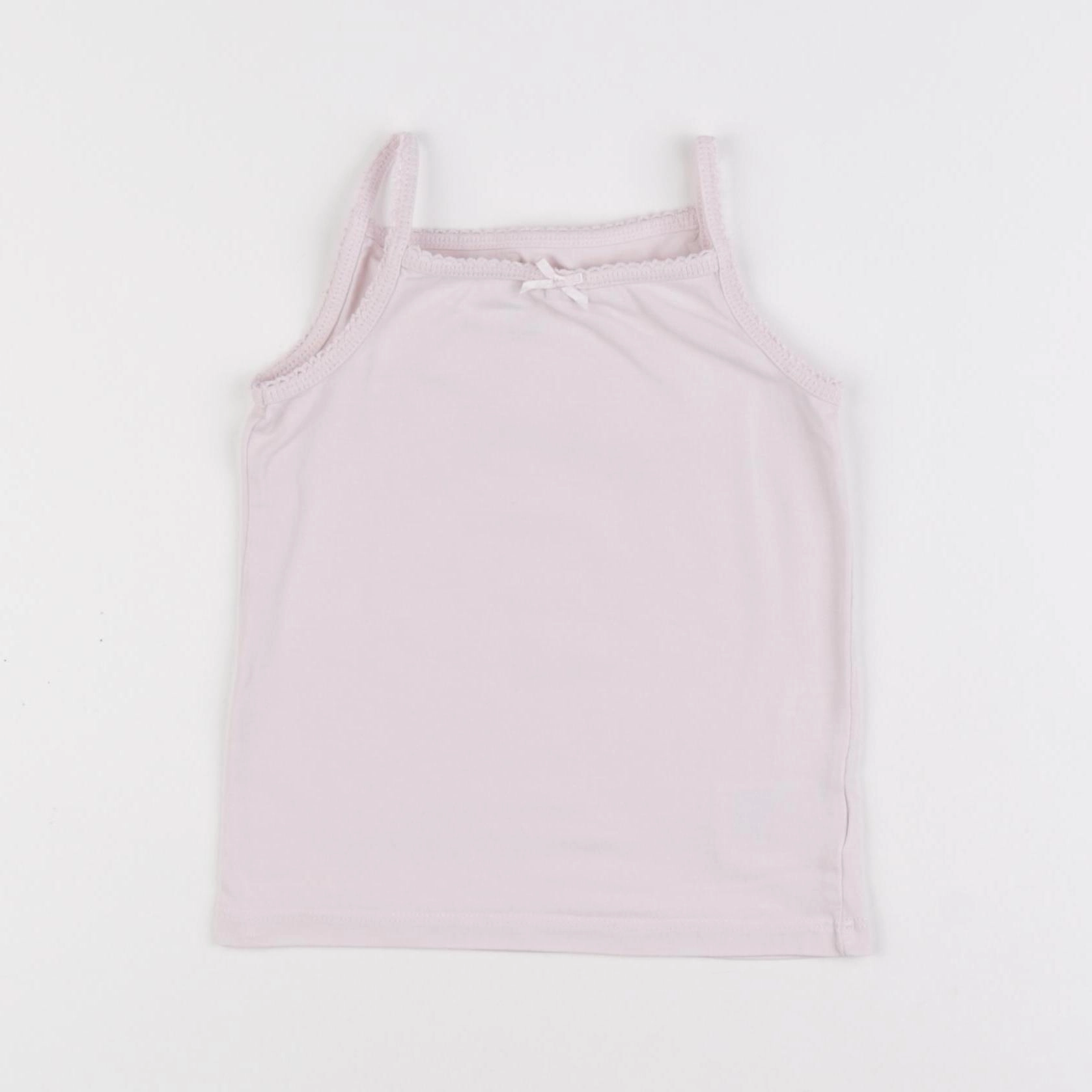 H&M - maillot de corps rose - 2/4 ans