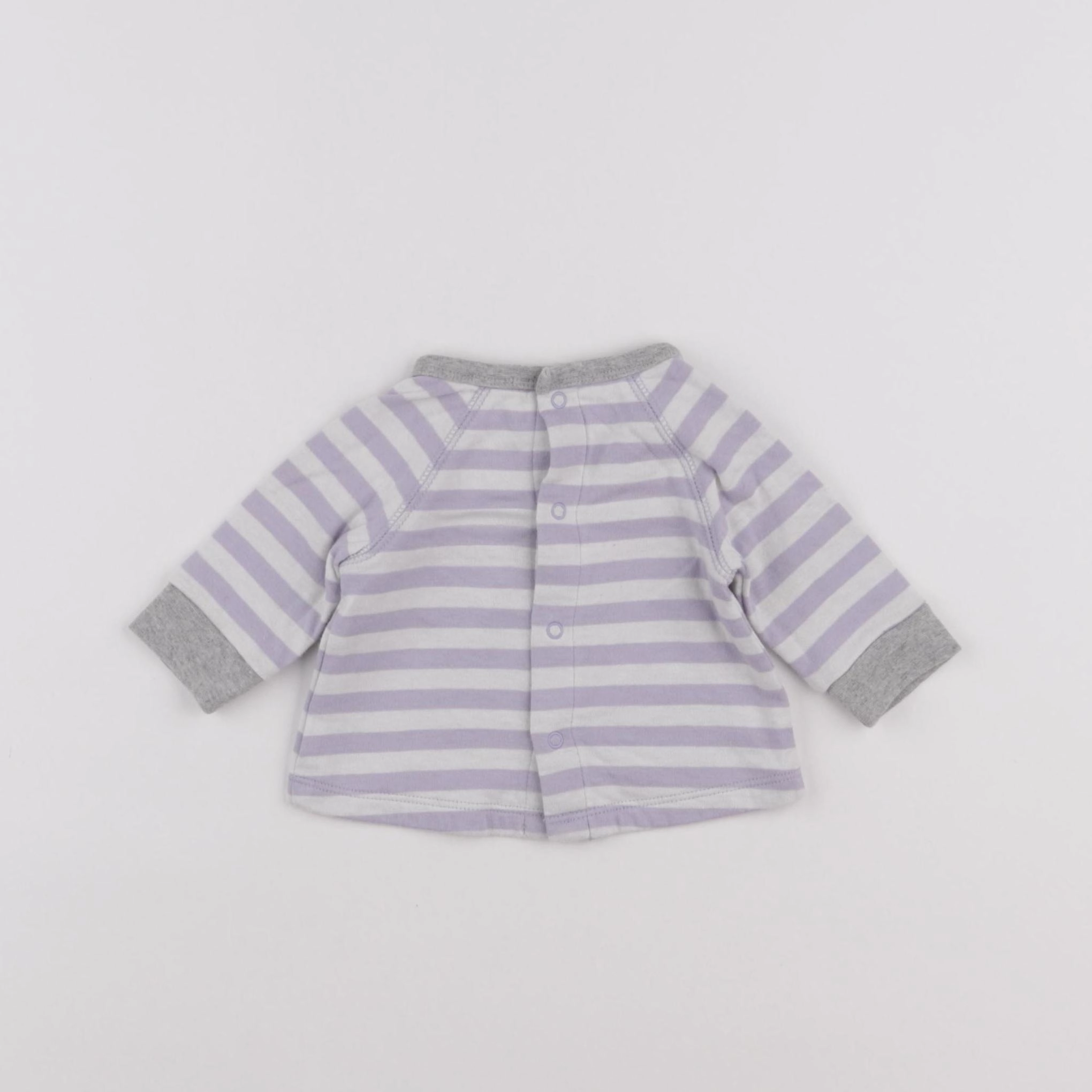 Boutchou - sweat violet - 1 mois