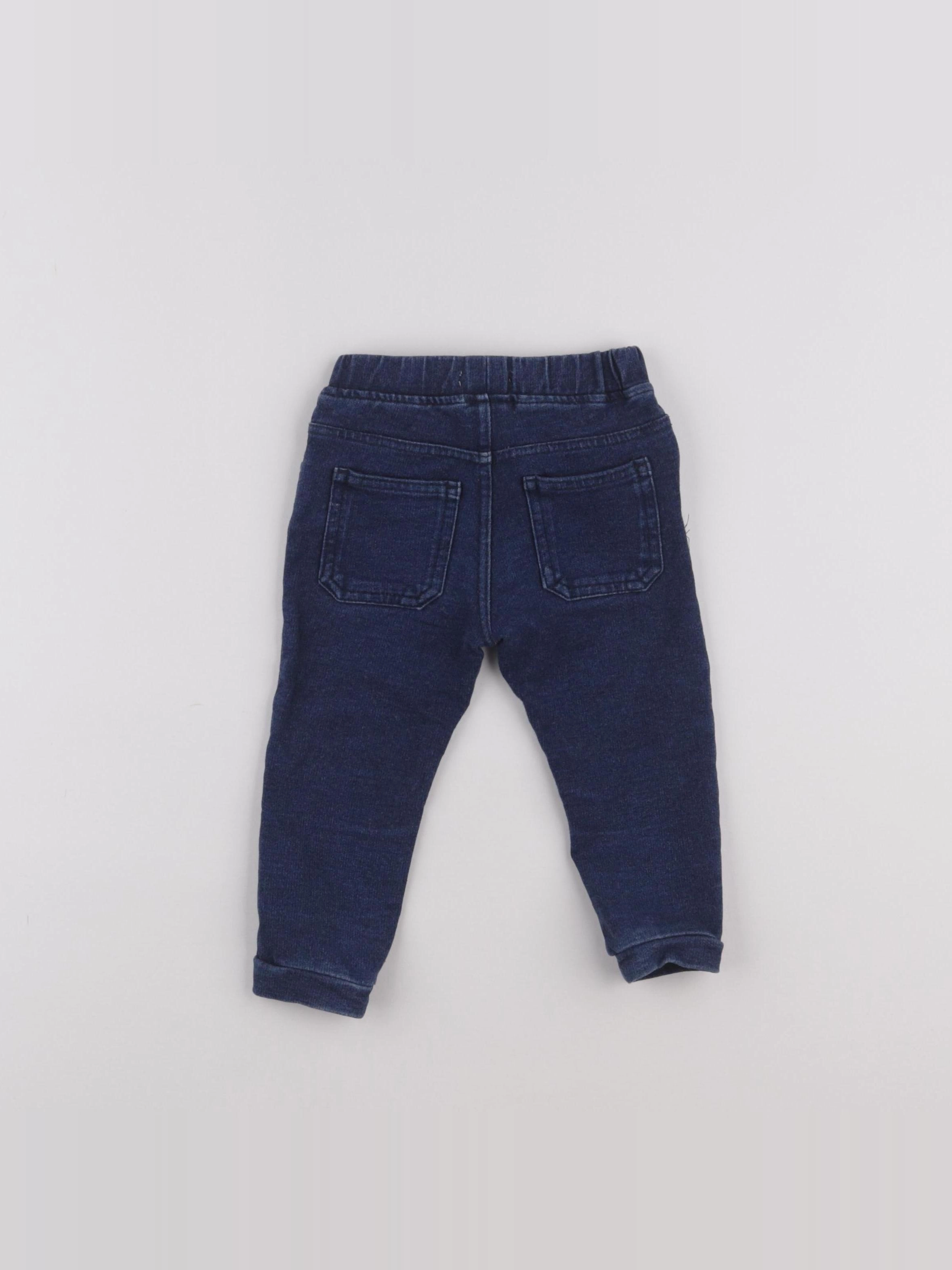 Boutchou - jegging bleu - 12 mois