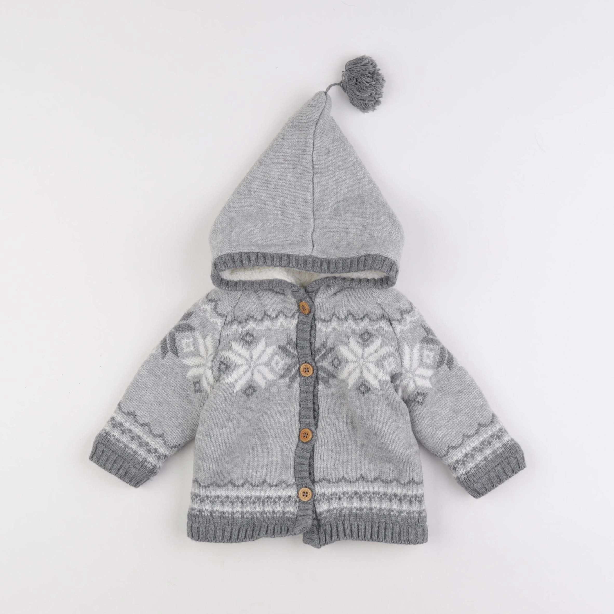 Cadet Rousselle - gilet gris - 3 mois