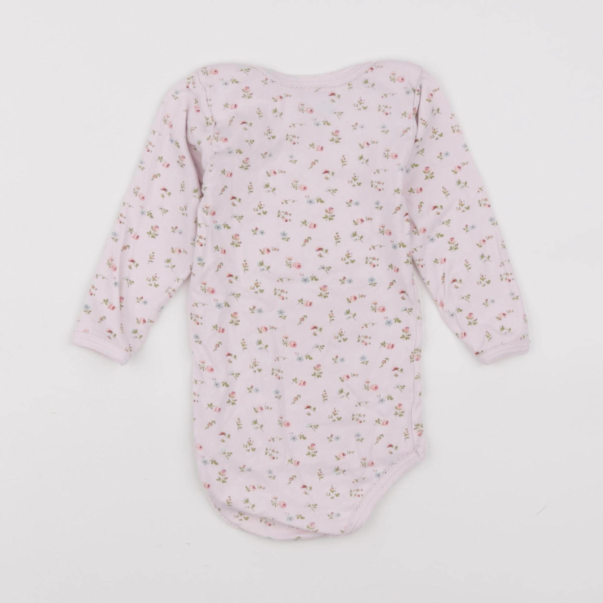 Petit Bateau - body rose - 24 mois