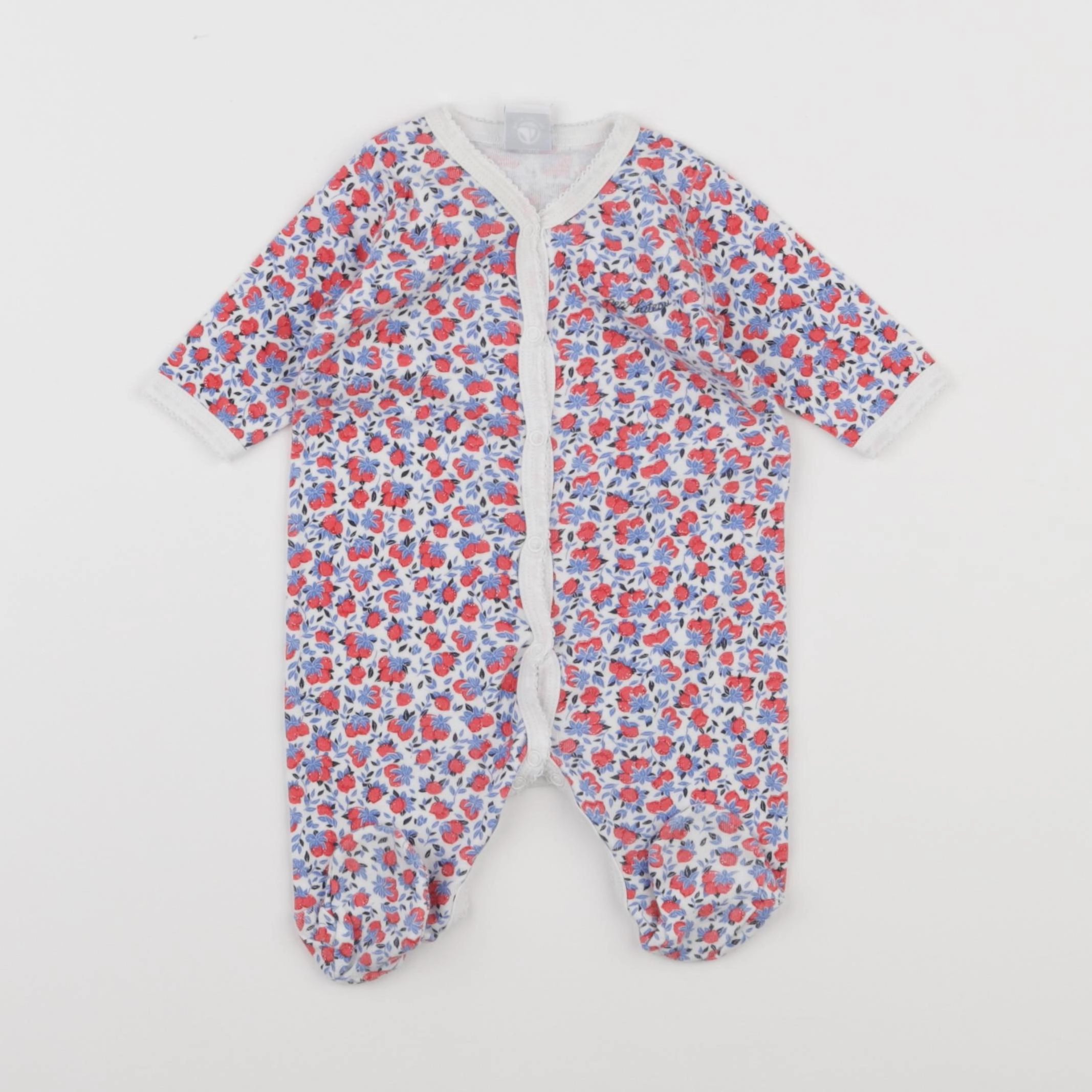 Petit Bateau - pyjama coton multicolore - 1 mois