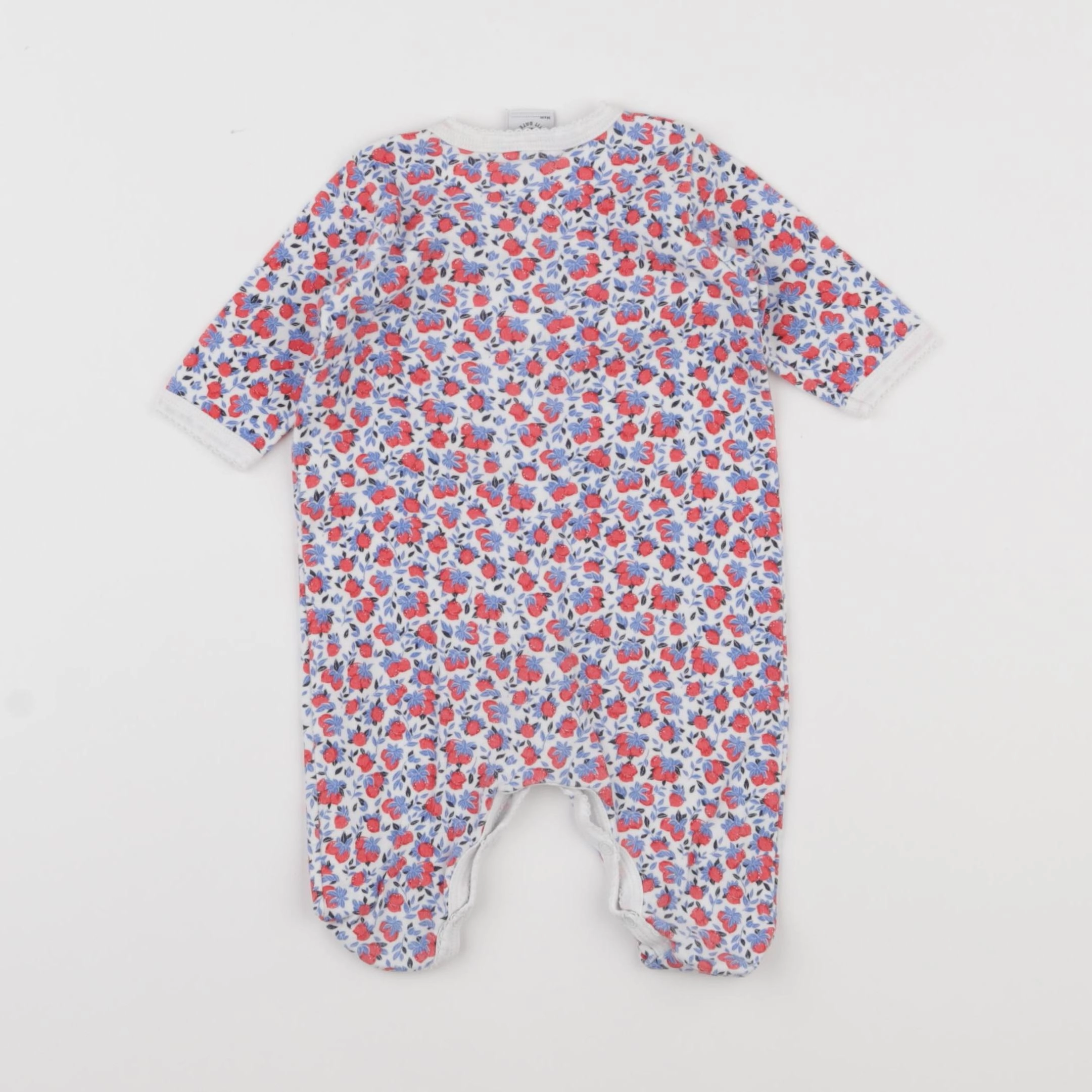 Petit Bateau - pyjama coton multicolore - 1 mois