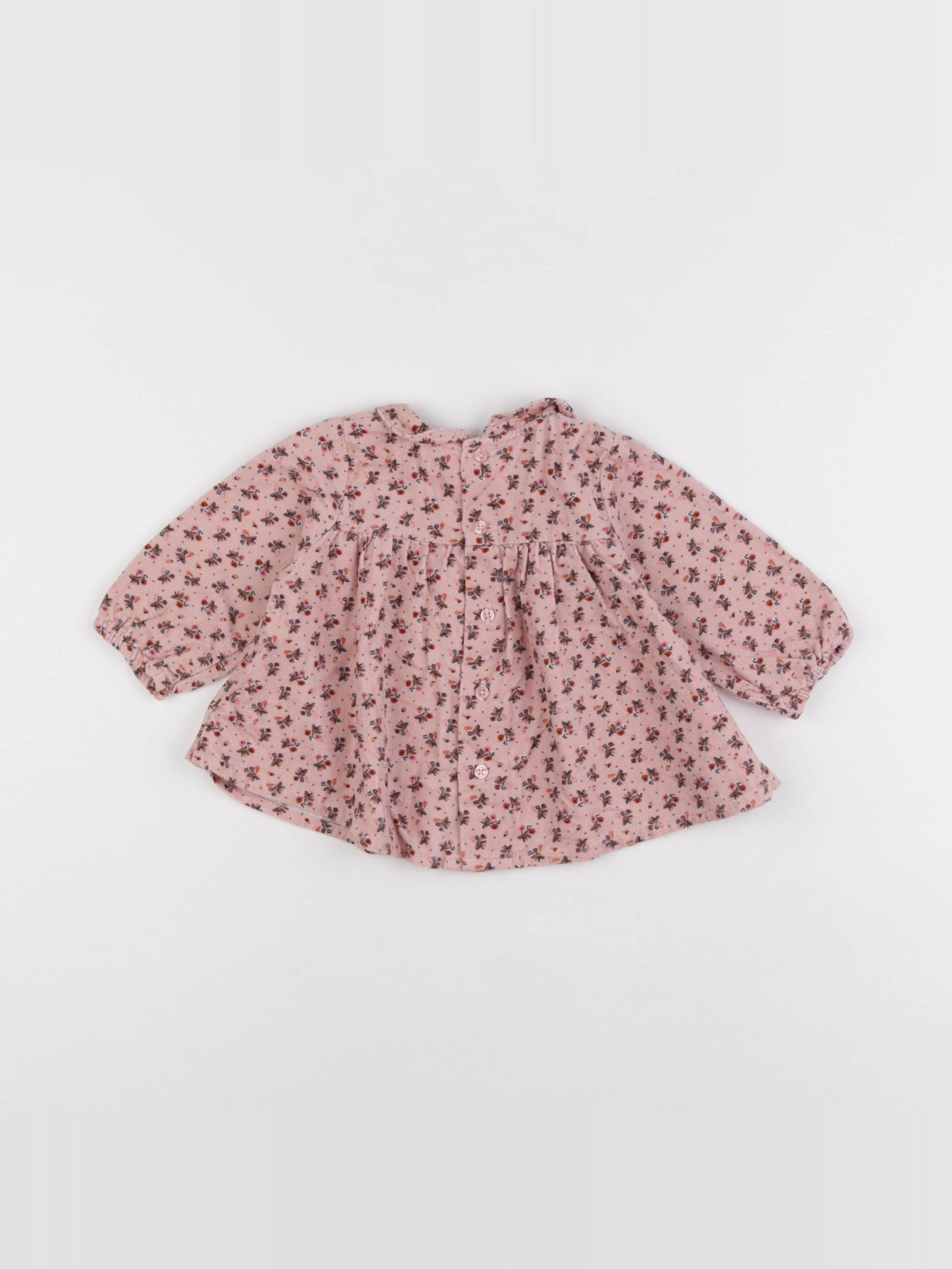 Boutchou - blouse rose - 6 mois