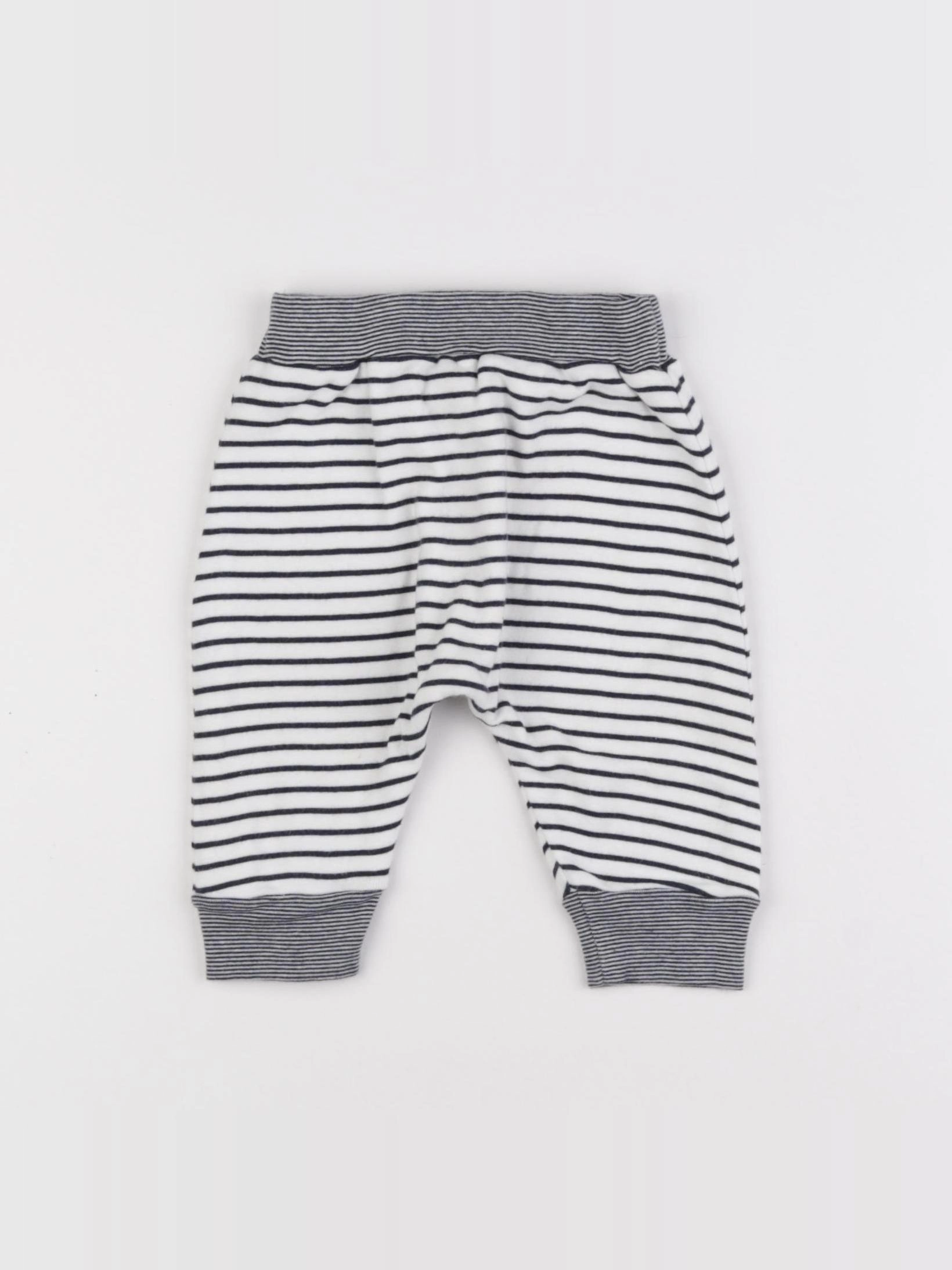 Petit Bateau - sarouel blanc - 6 mois