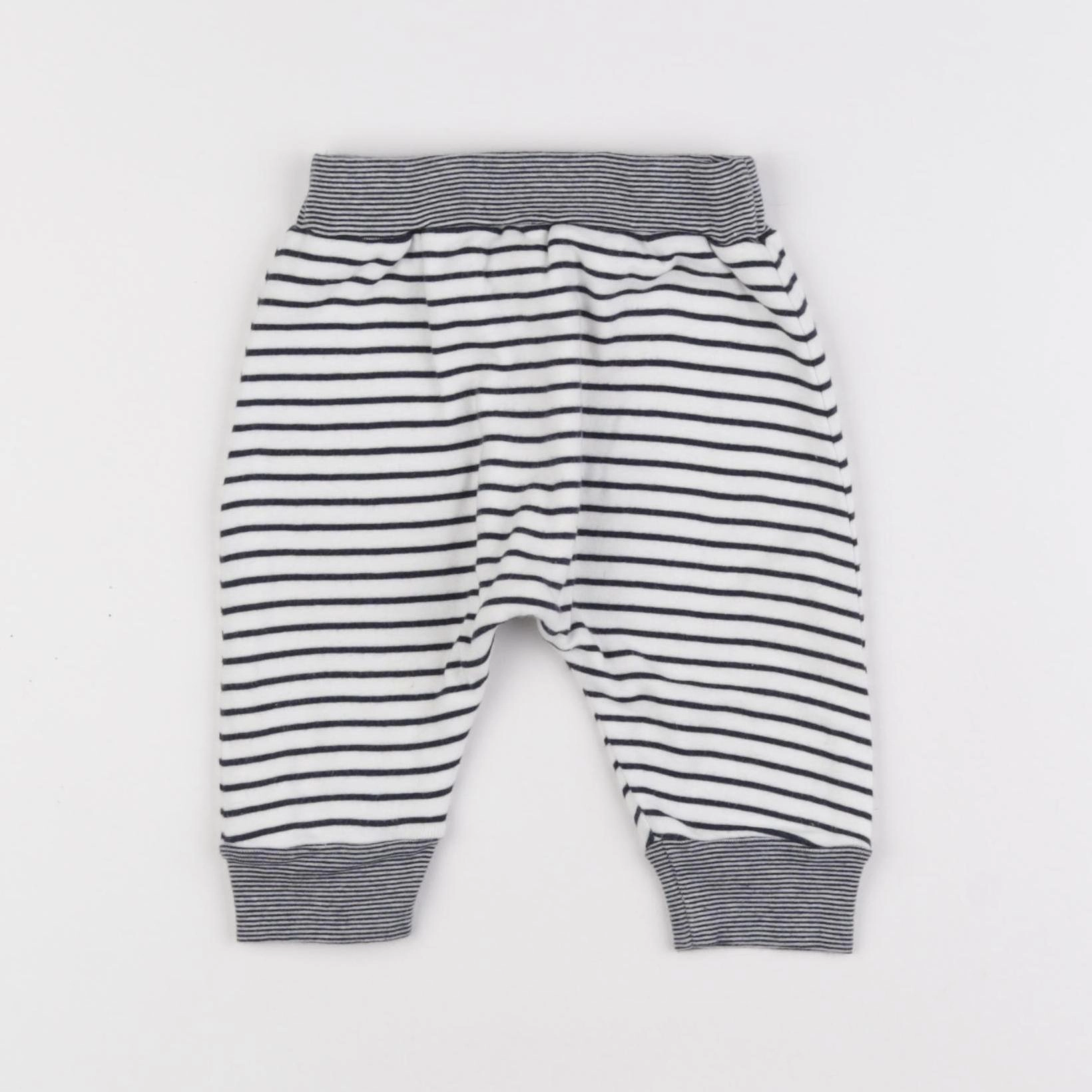 Petit Bateau - sarouel blanc - 6 mois