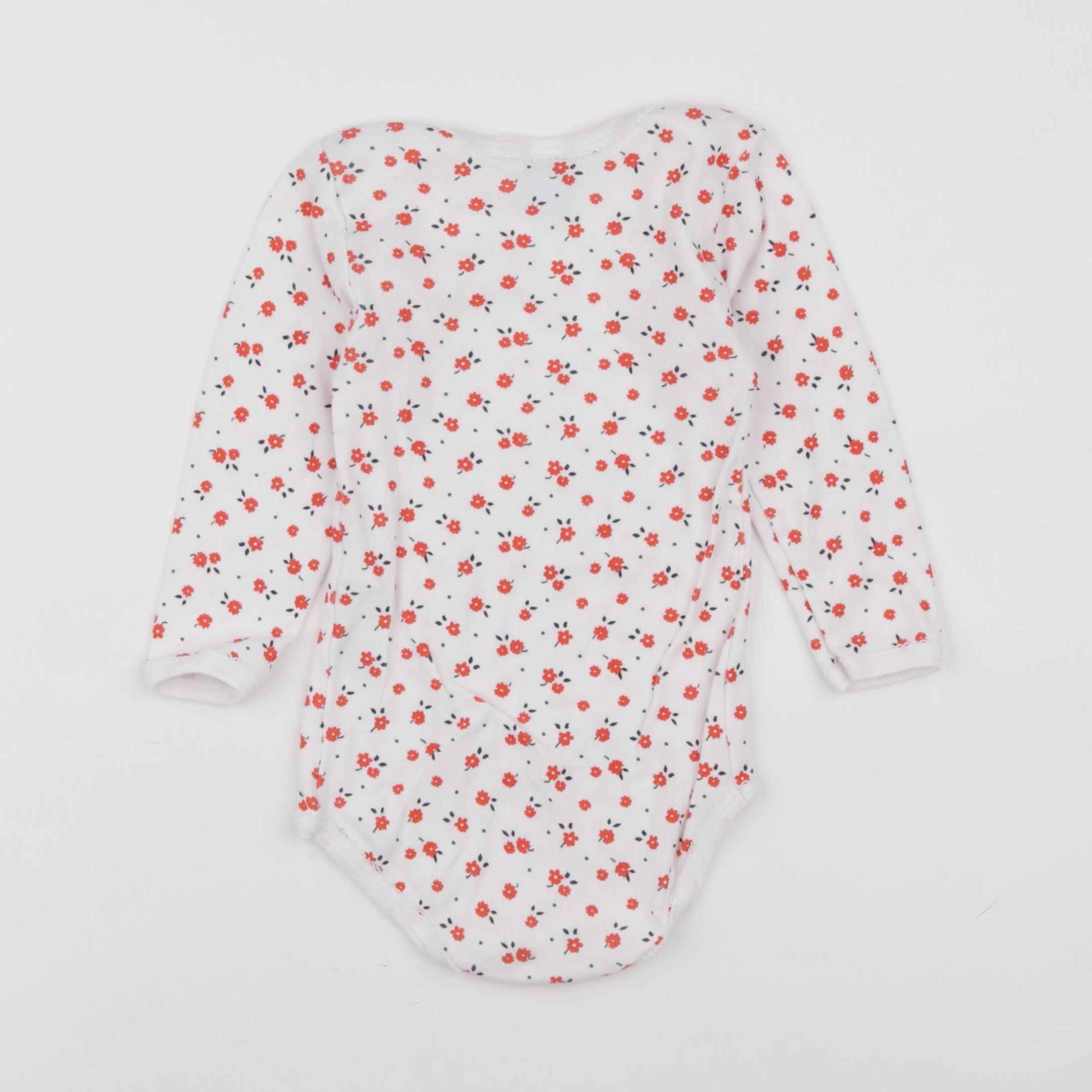 Petit Bateau - body rouge - 36 mois