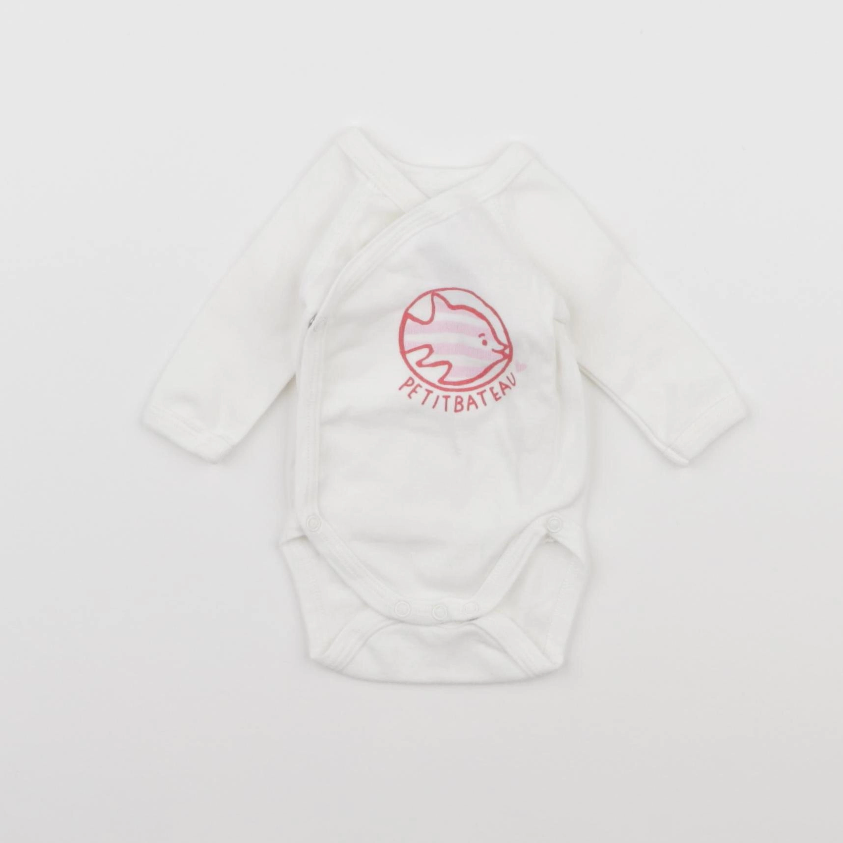 Petit Bateau - body multicolore - 0 mois