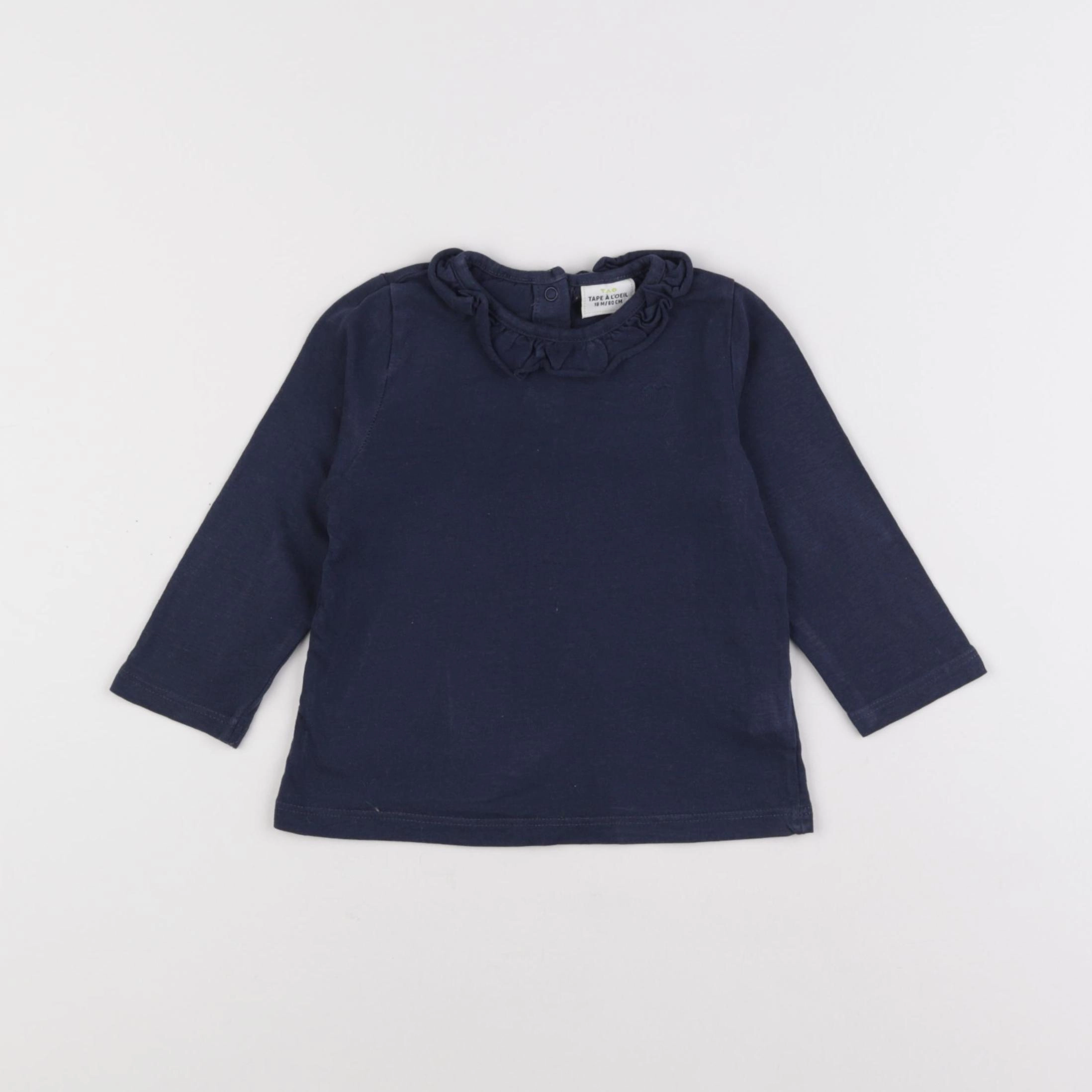 Tape à l'oeil - tee-shirt bleu - 18 mois