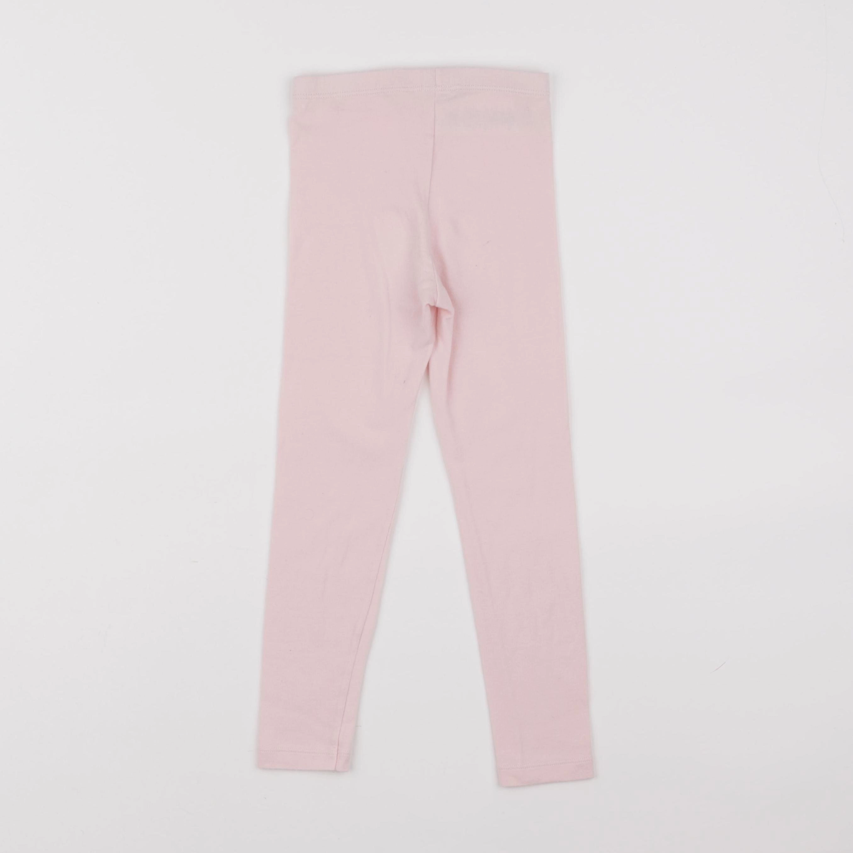 Petit Bateau - legging rose - 4 ans
