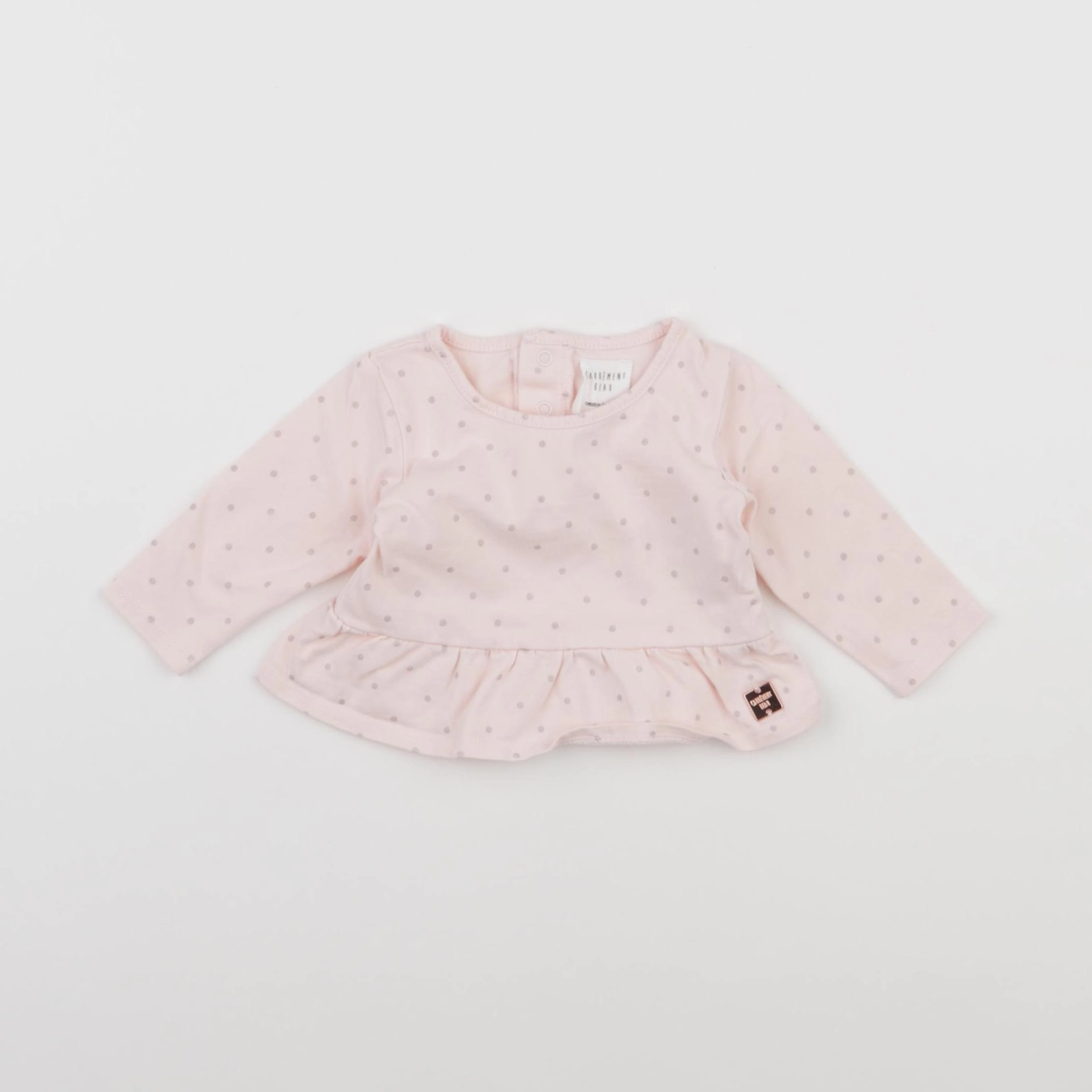 Cadet Rousselle - tee-shirt rose - 3 mois