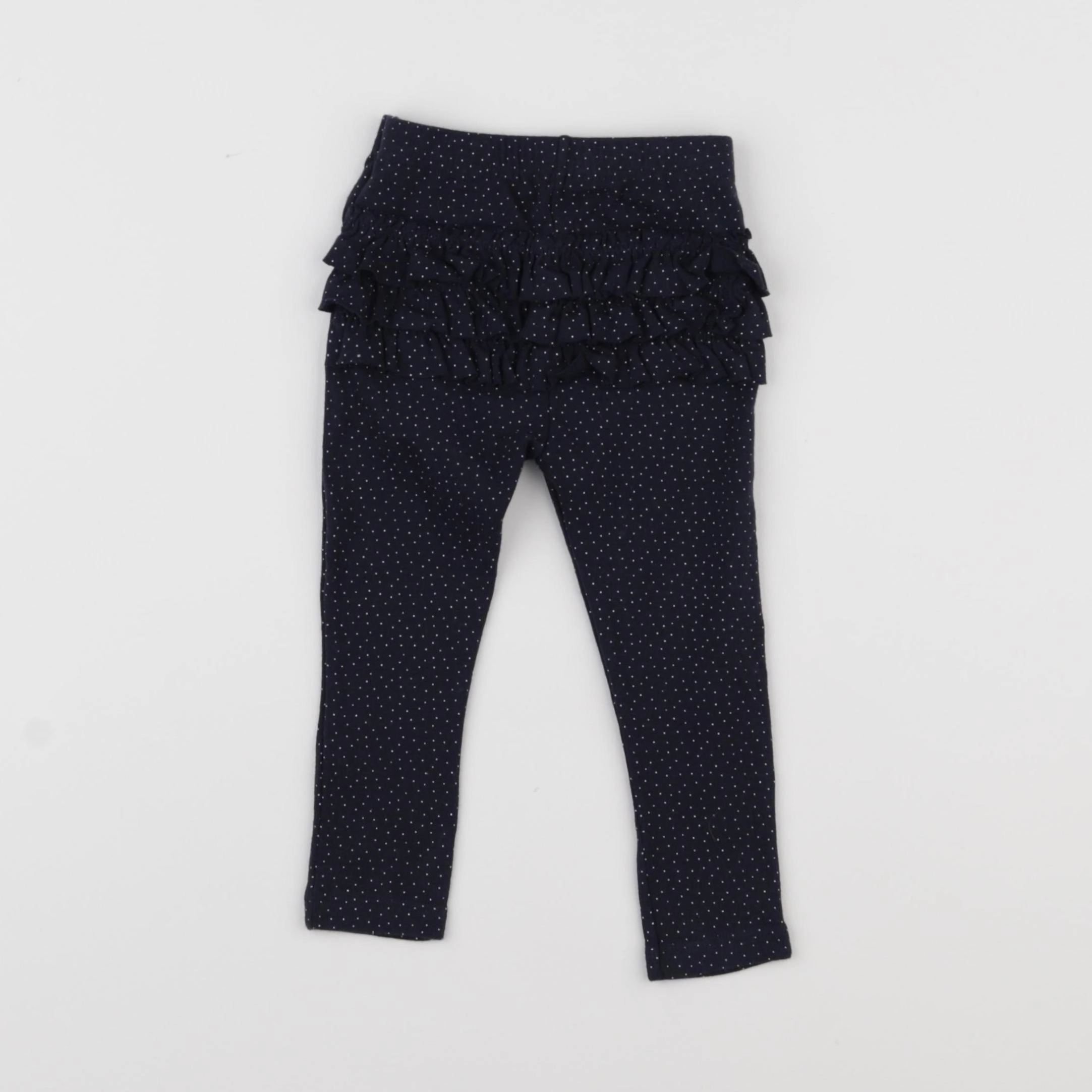 Petit Bateau - legging bleu - 18 mois
