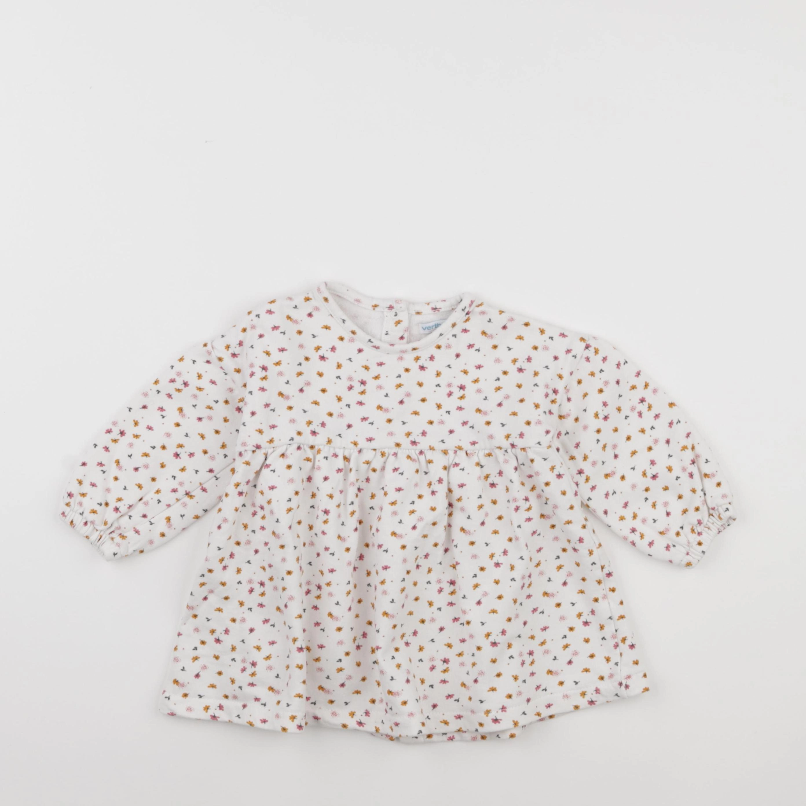 Vertbaudet - robe multicolore - 18 mois