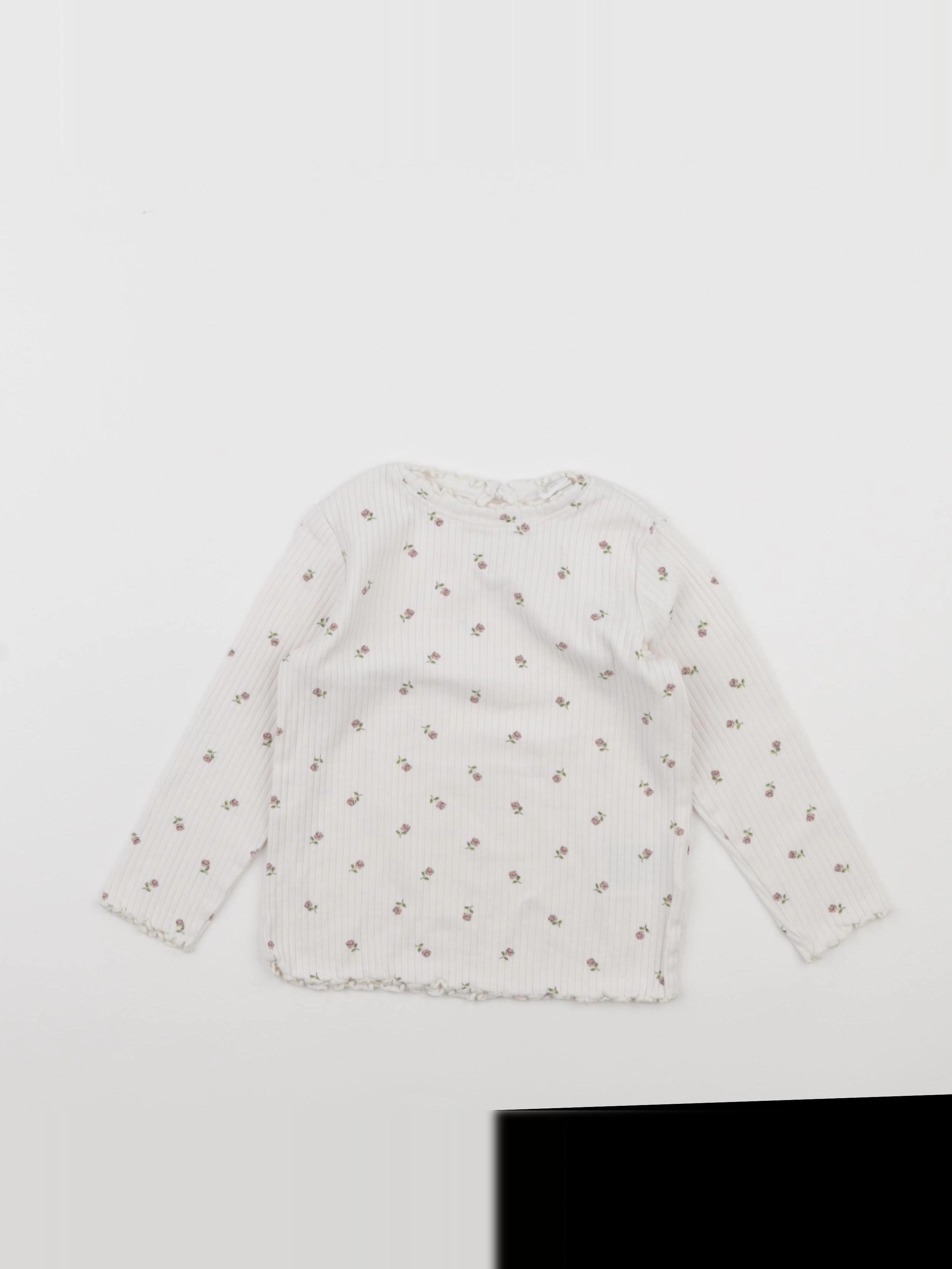 H&M - tee-shirt blanc - 18/24 mois