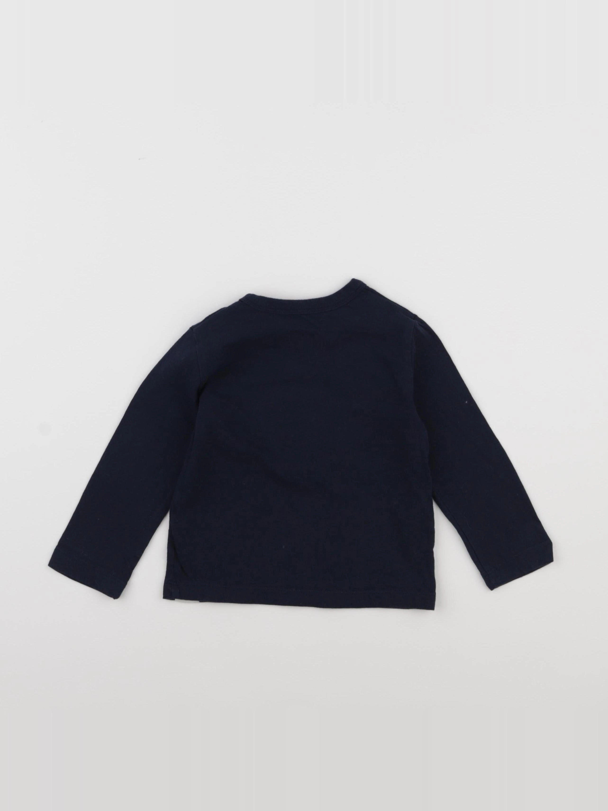 GAP - tee-shirt bleu - 18/24 mois
