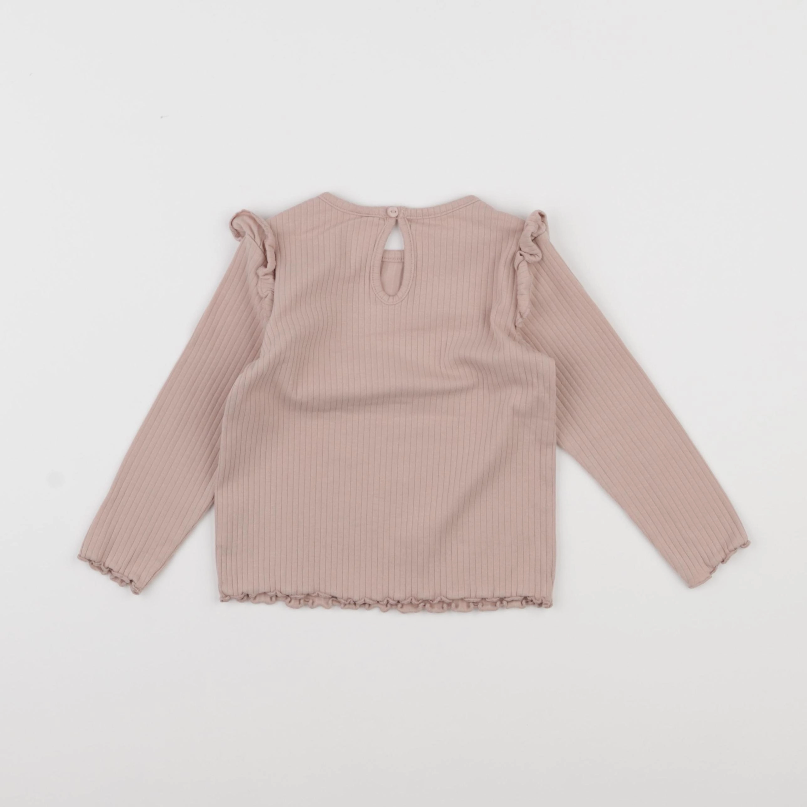 H&M - tee-shirt beige - 18/24 mois
