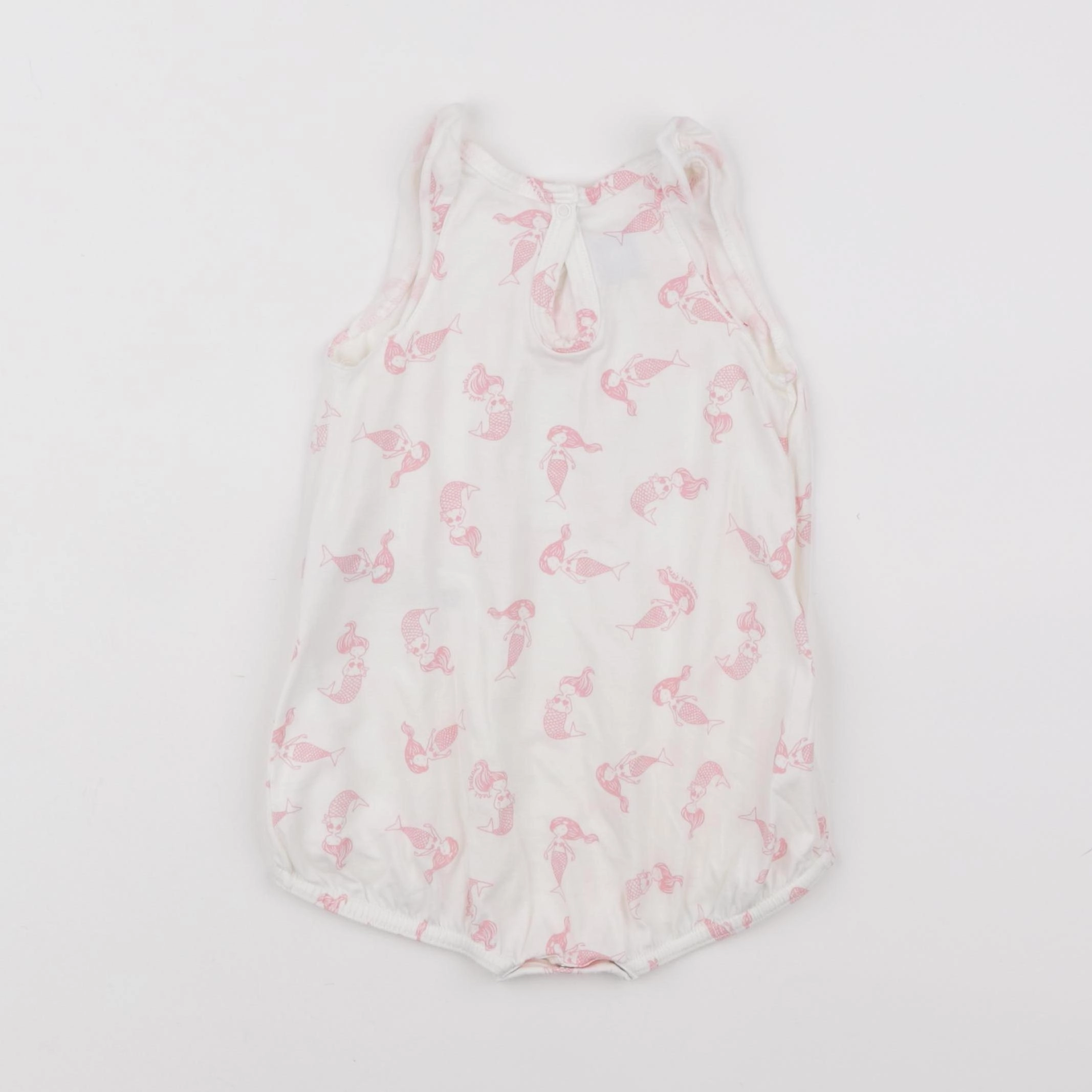 Petit Bateau - combinaison rose - 12 mois