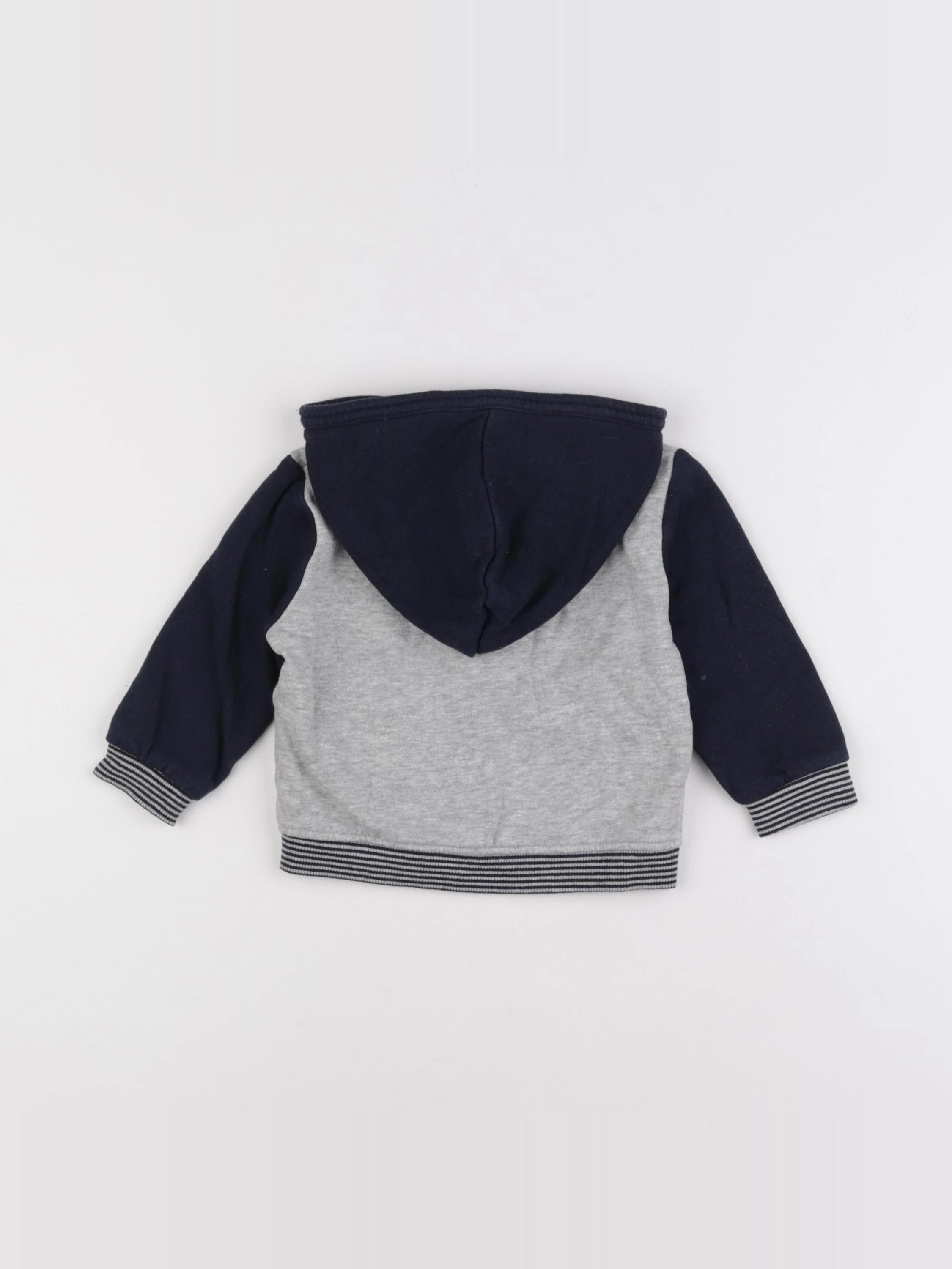Boutchou - sweat gris - 12 mois
