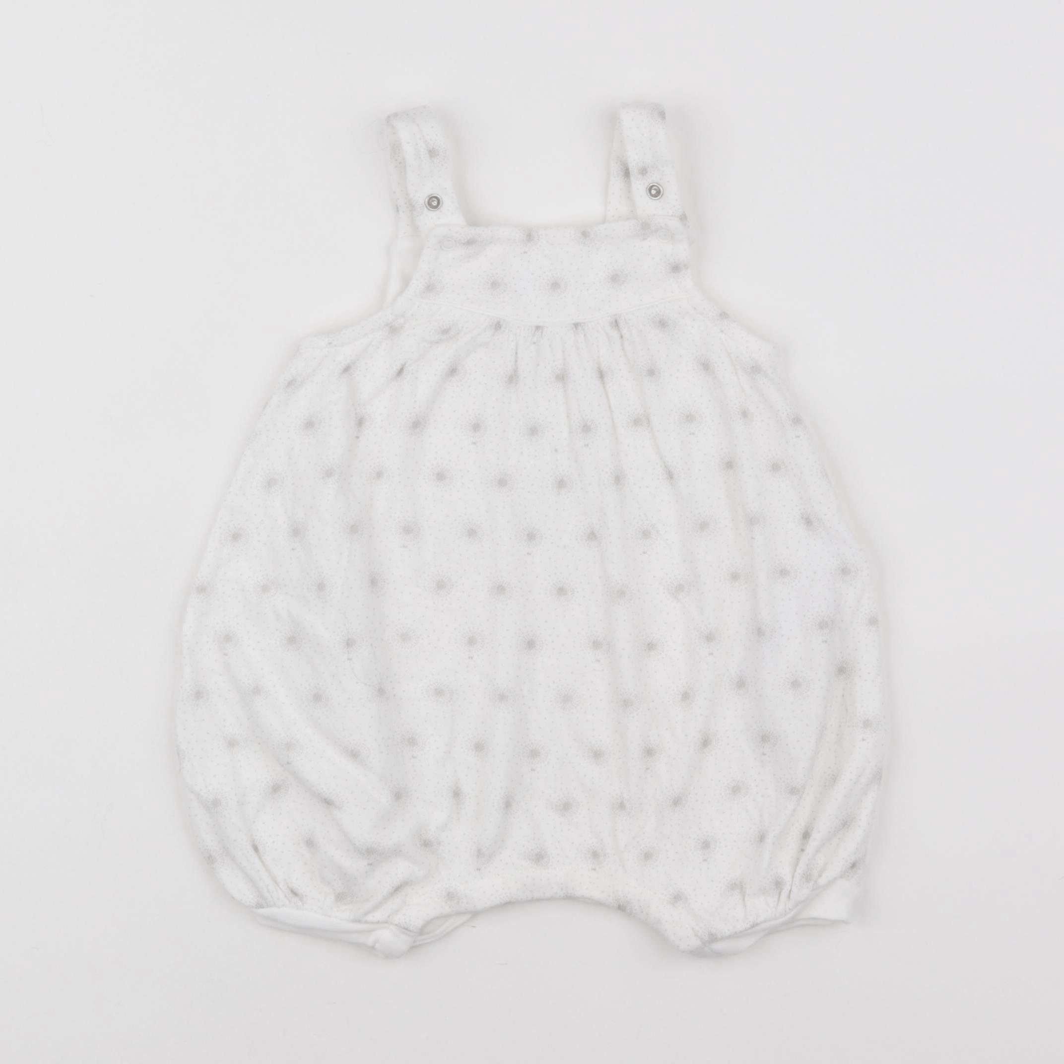 Petit Bateau - combinaison gris - 12 mois