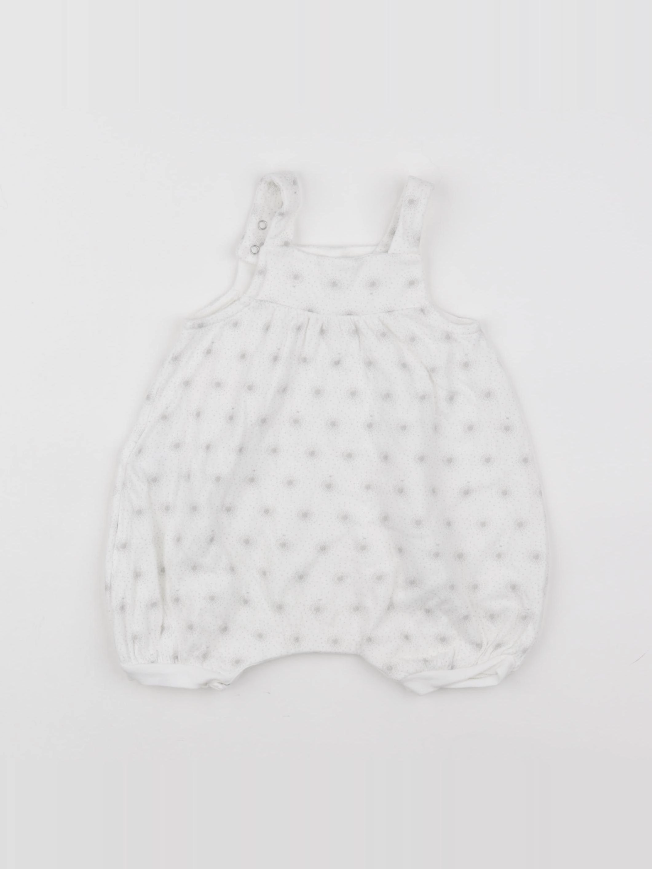 Petit Bateau - combinaison gris - 12 mois